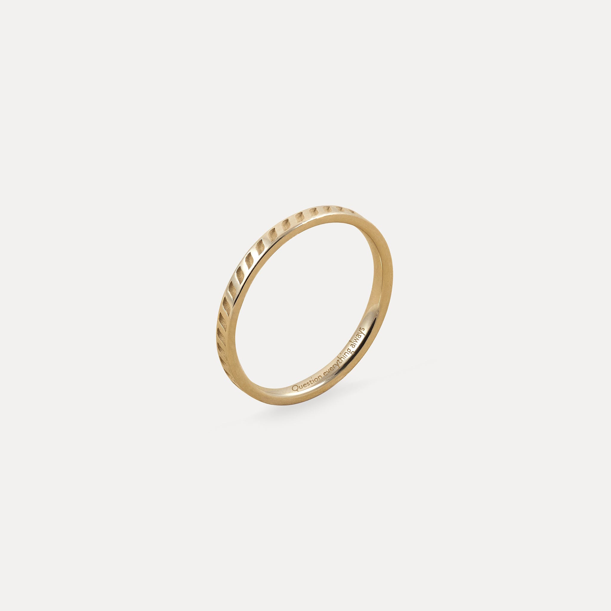The Braided Fair Band | 14k Gold