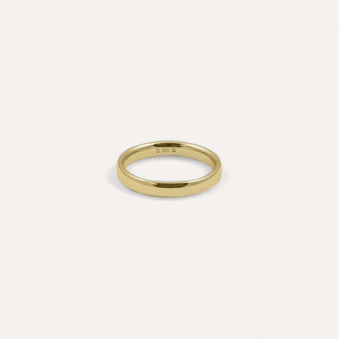 Round Fair Band | 14k Gold