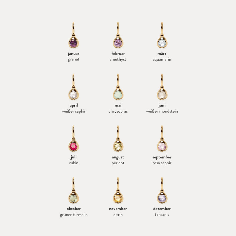 Mini Birthstone Pendant