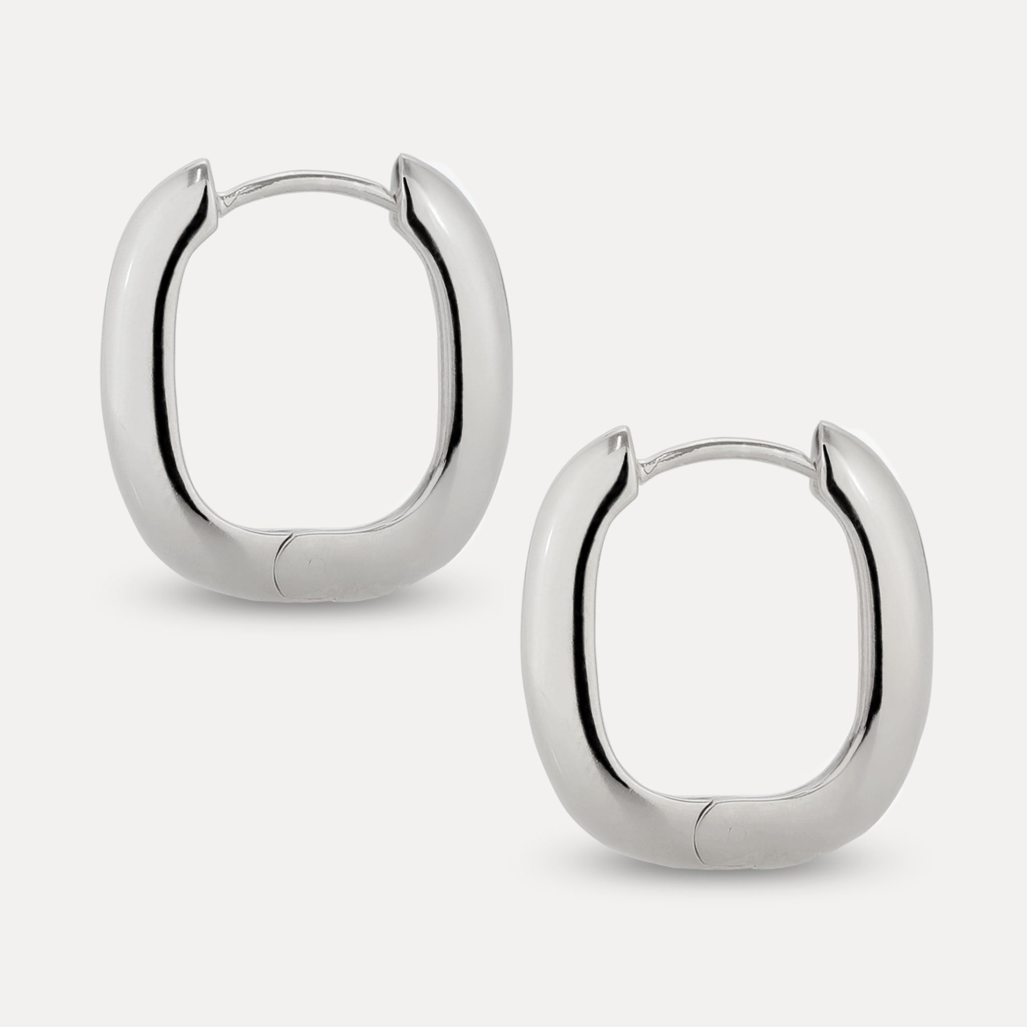 Contour Hoops Earrings