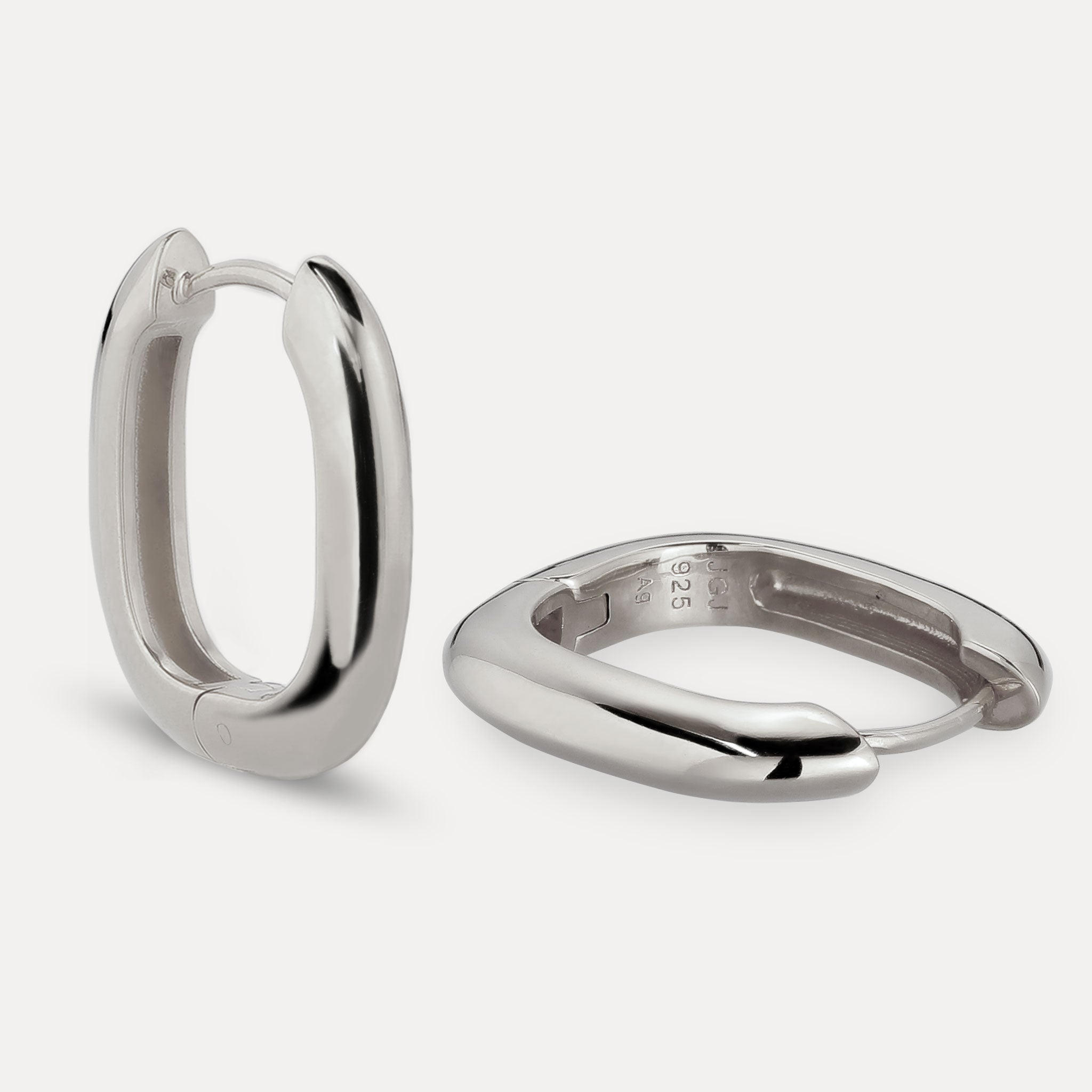 Contour Hoops Earrings