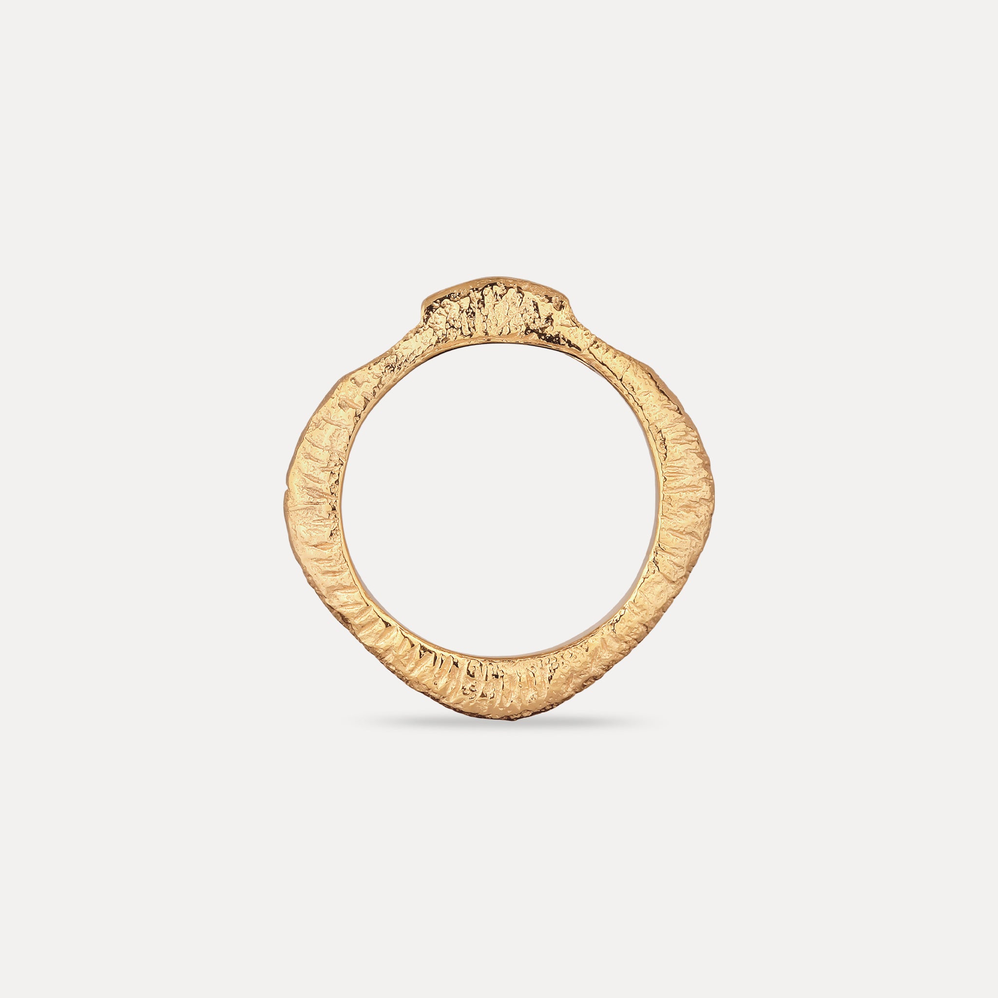 Contour Ring Pendant - Antique