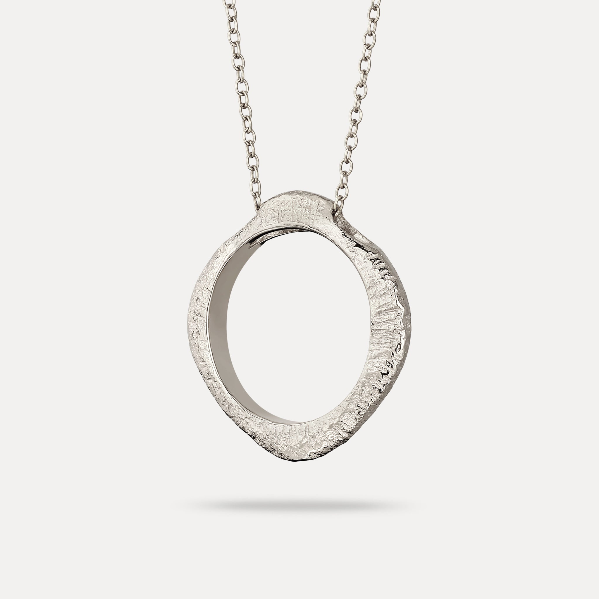 Contour Ring Pendant - Antique