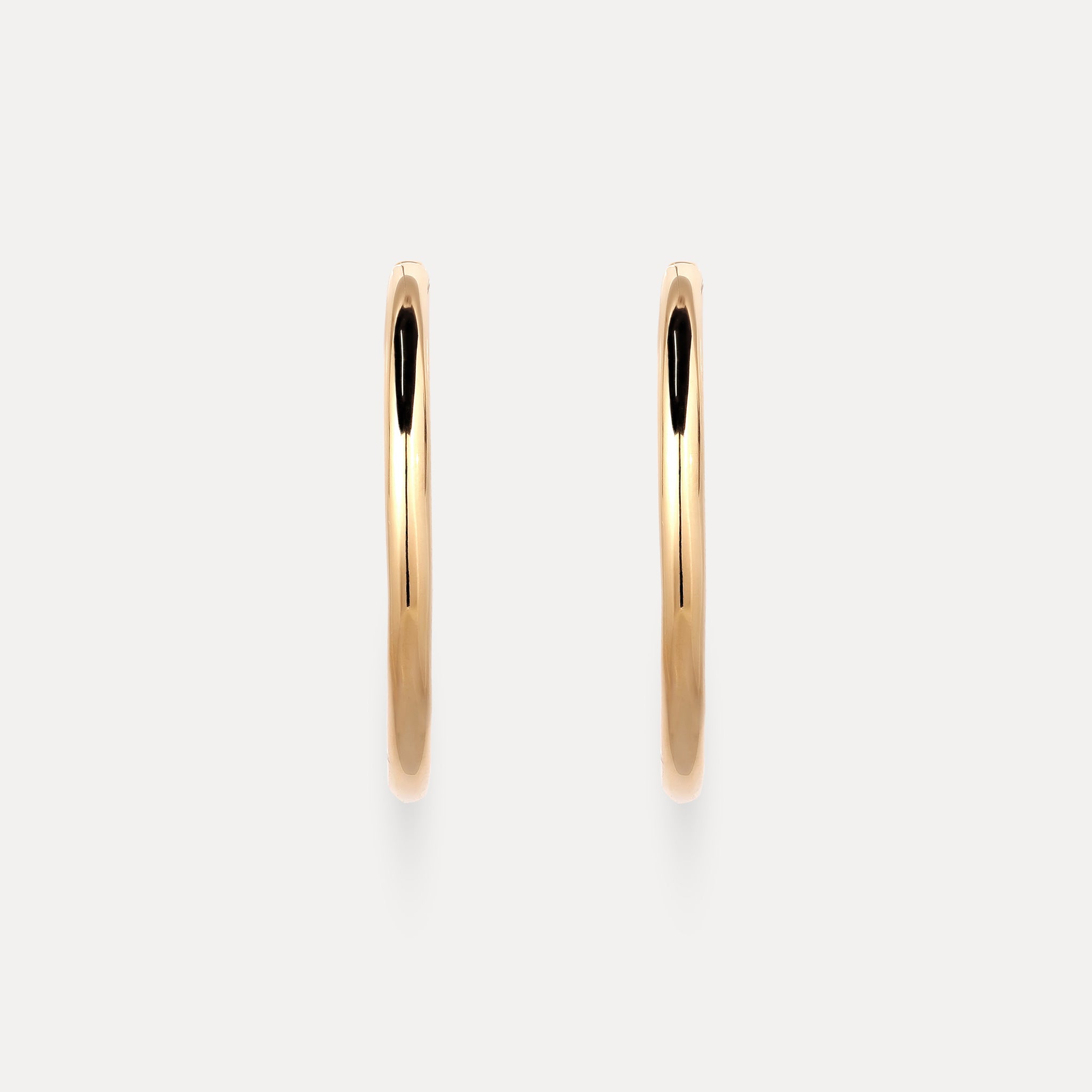 Double-Sided Hoops Earrings