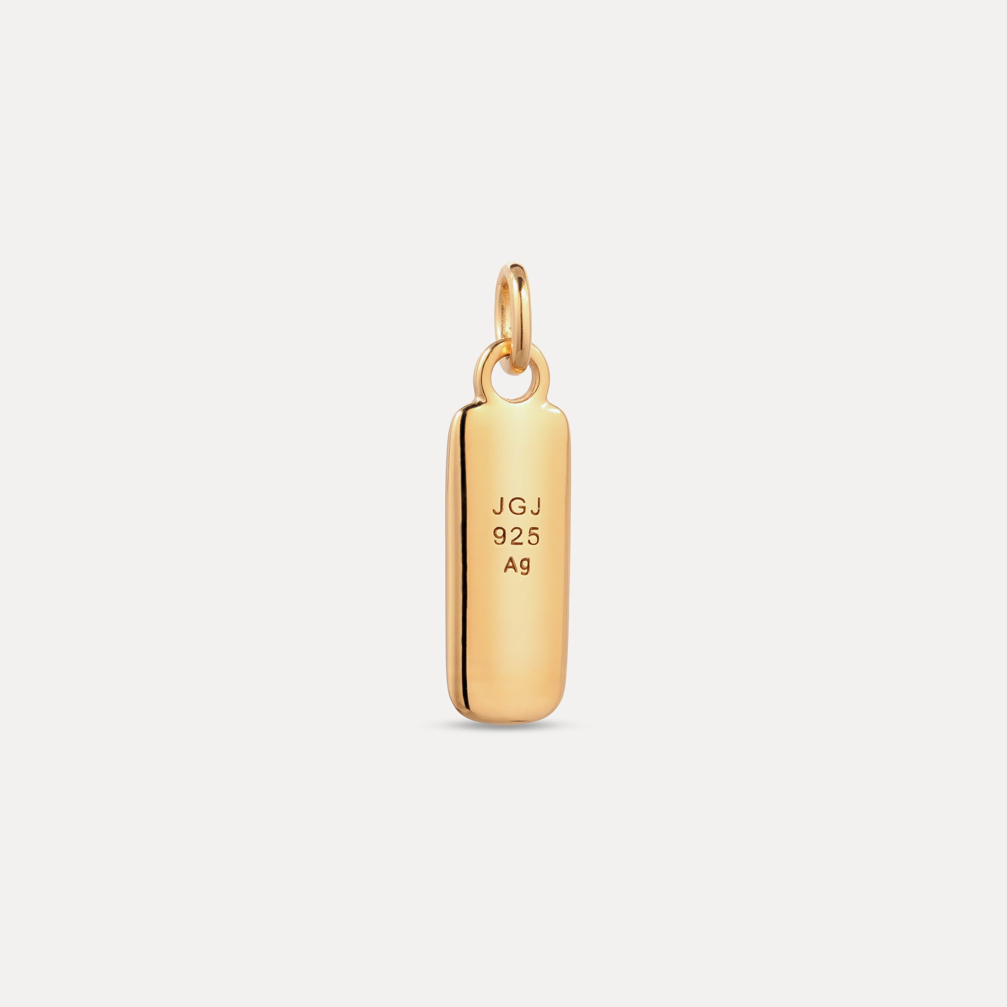 Engravable Contour Bar Pendant