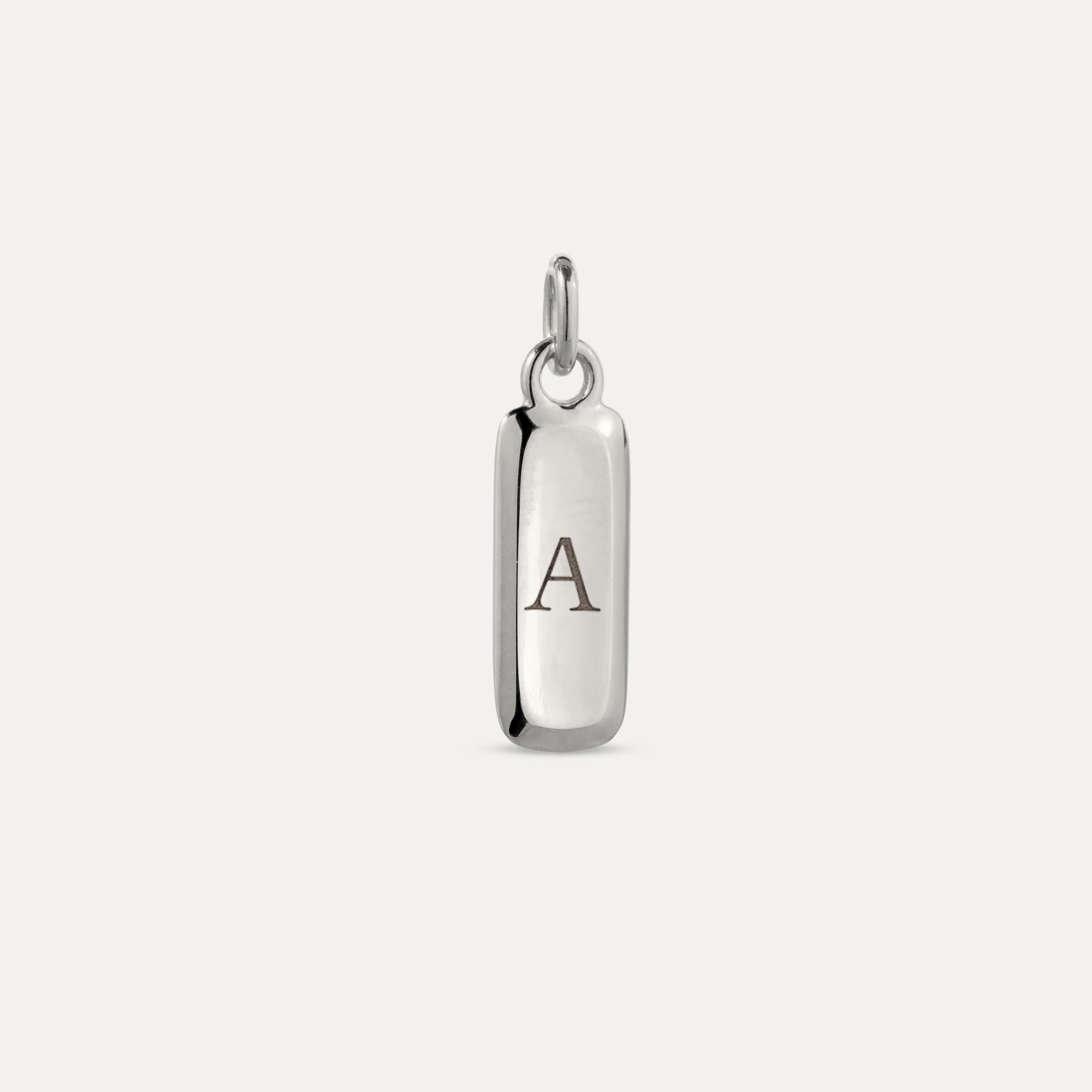 Engravable Contour Bar Pendant