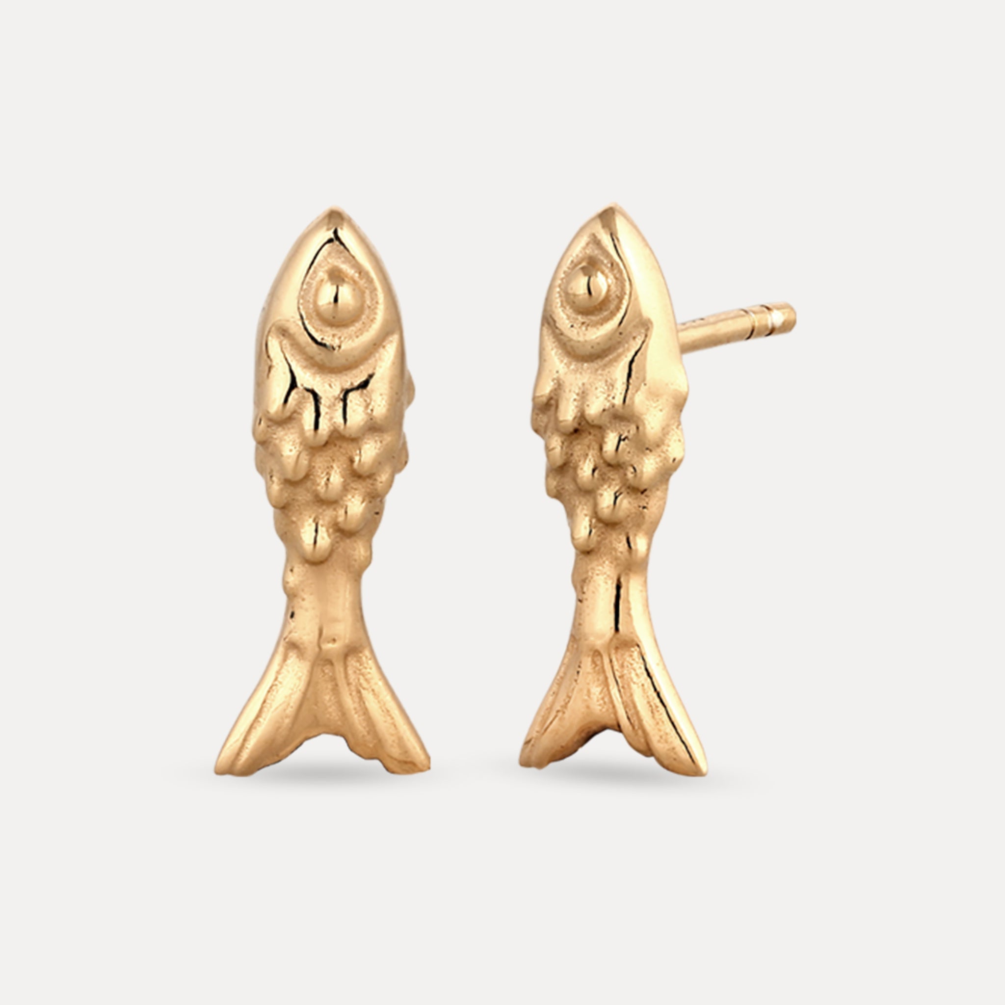 Fish Stud Earrings