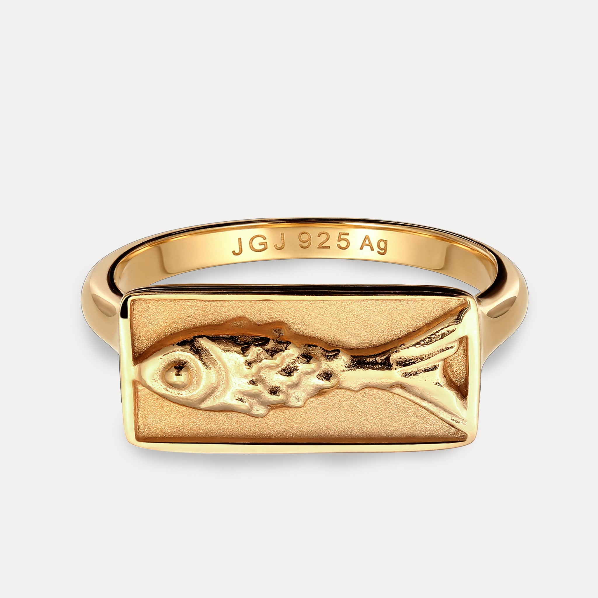 Fish Signet Ring
