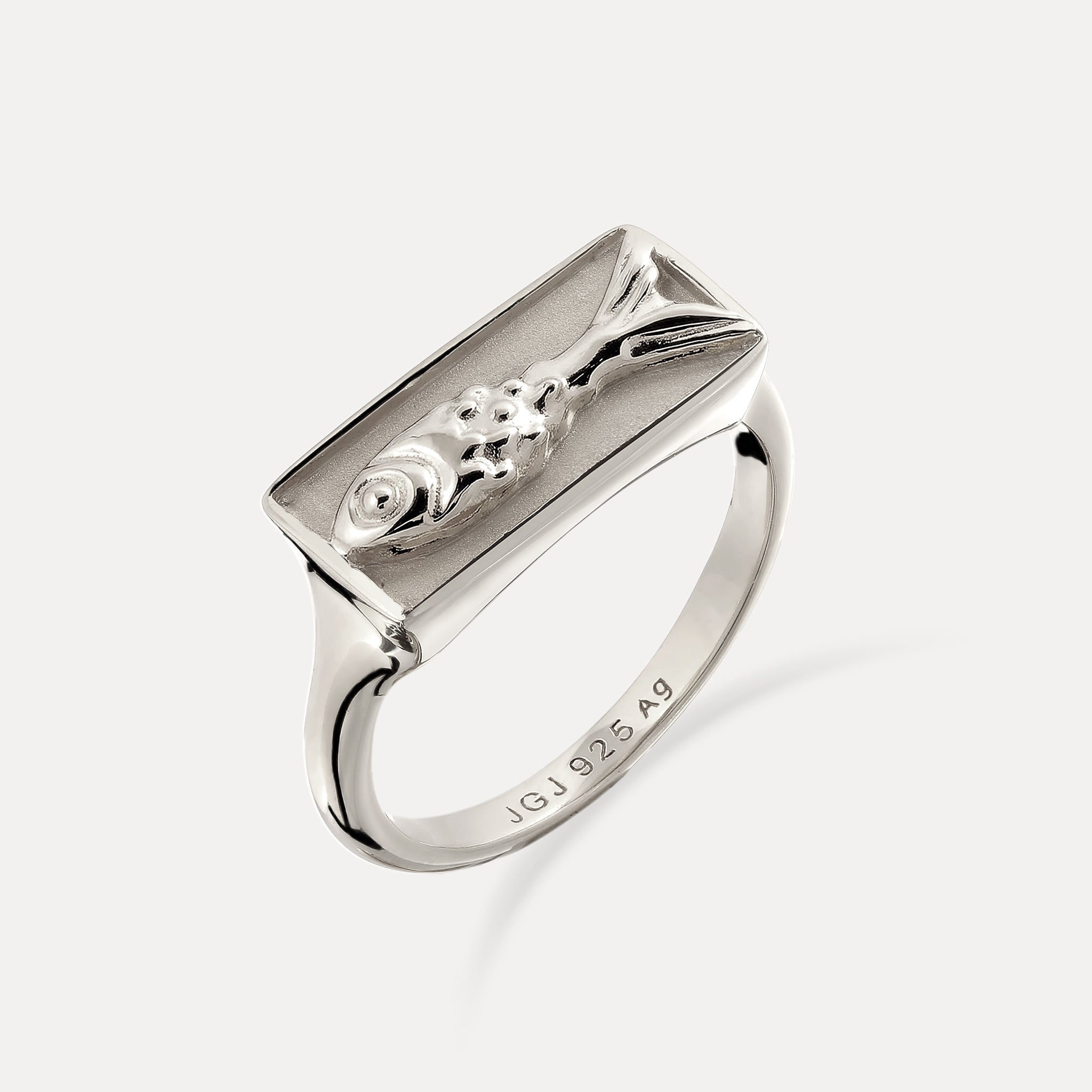 Fish Signet Ring