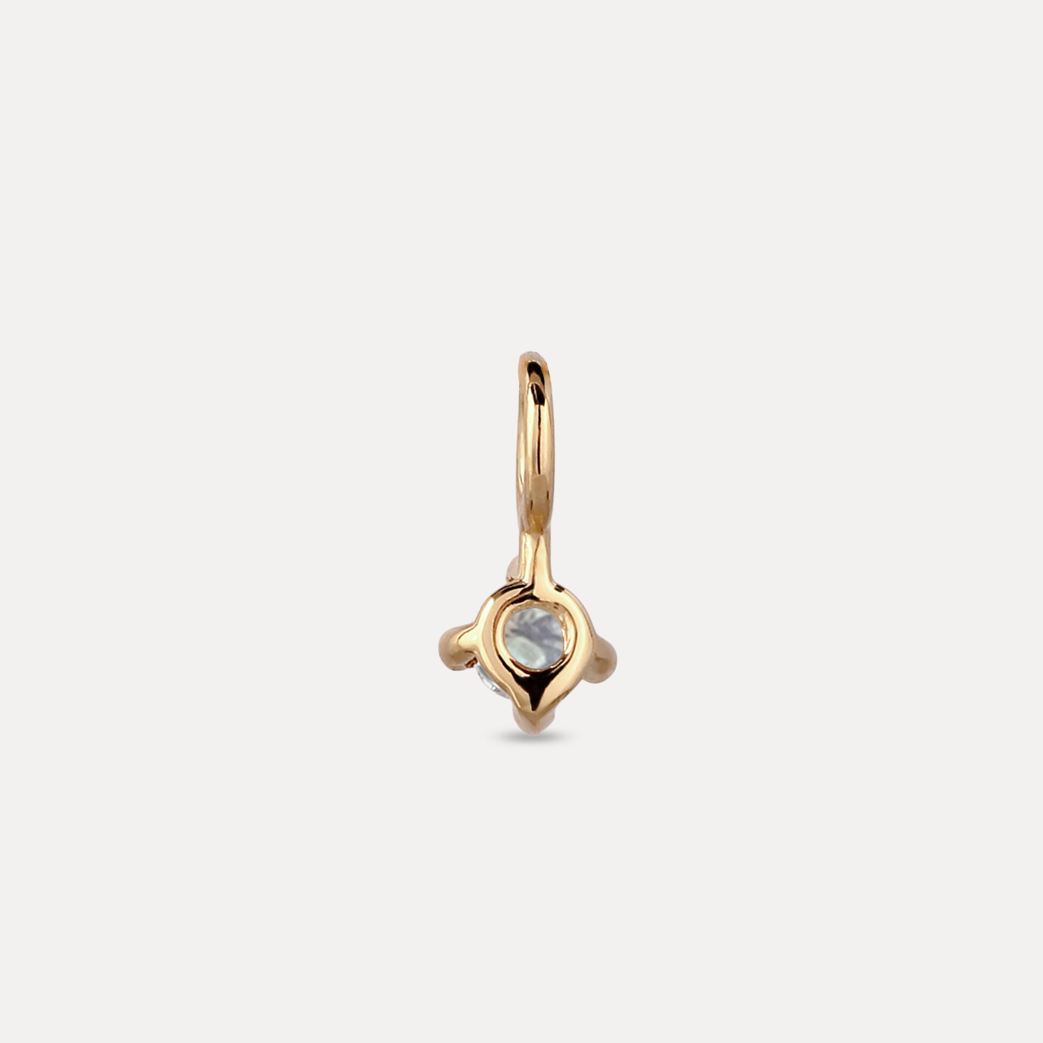 The Minimalist Birthstone Charm Pendant