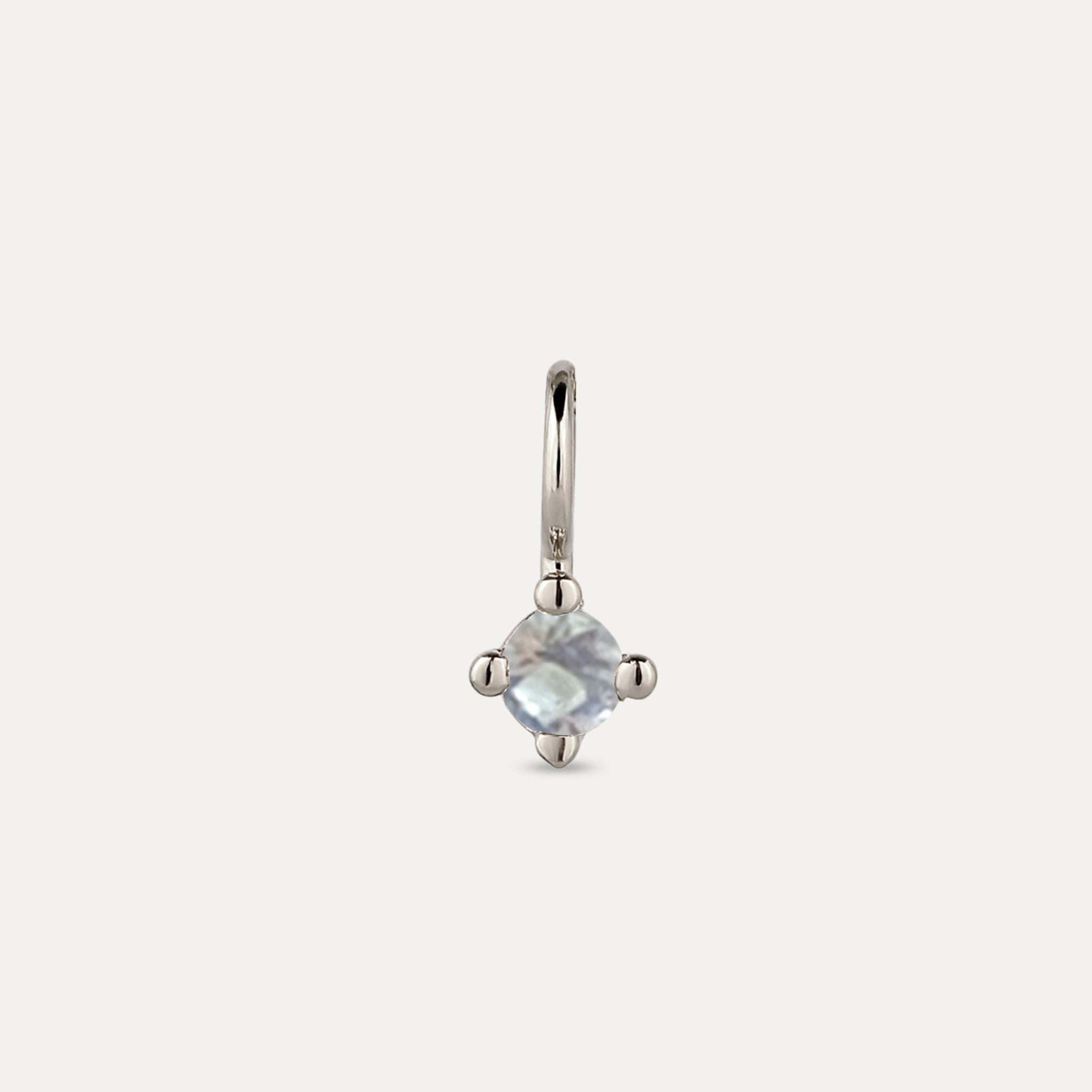 The Minimalist Birthstone Charm Pendant