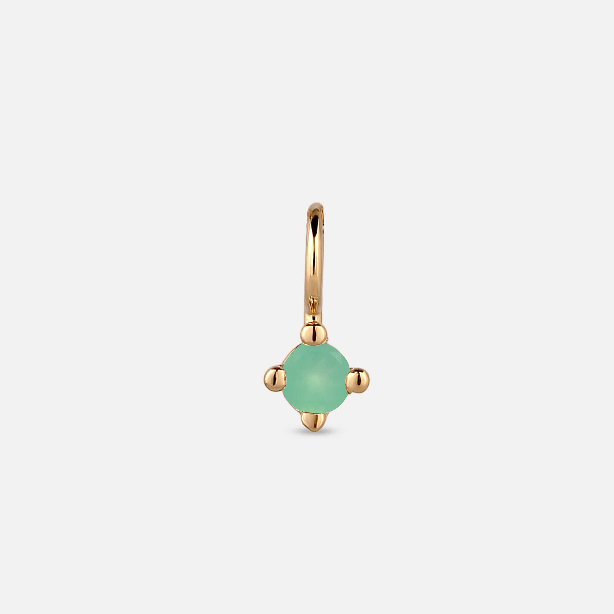 The Minimalist Birthstone Charm Pendant