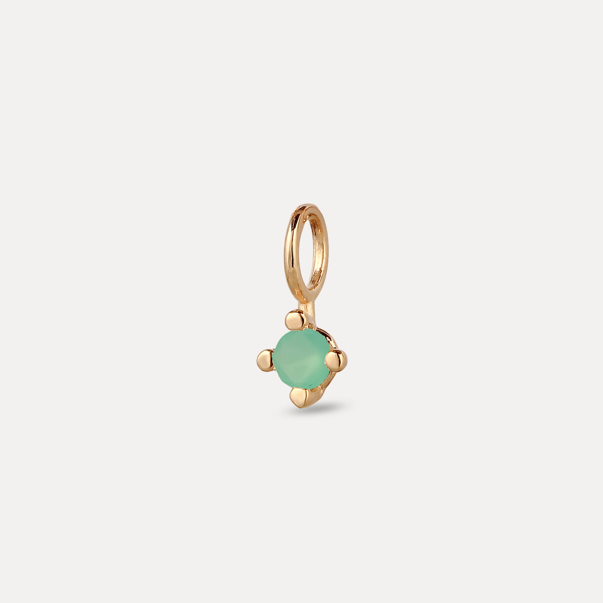 The Minimalist Birthstone Charm Pendant