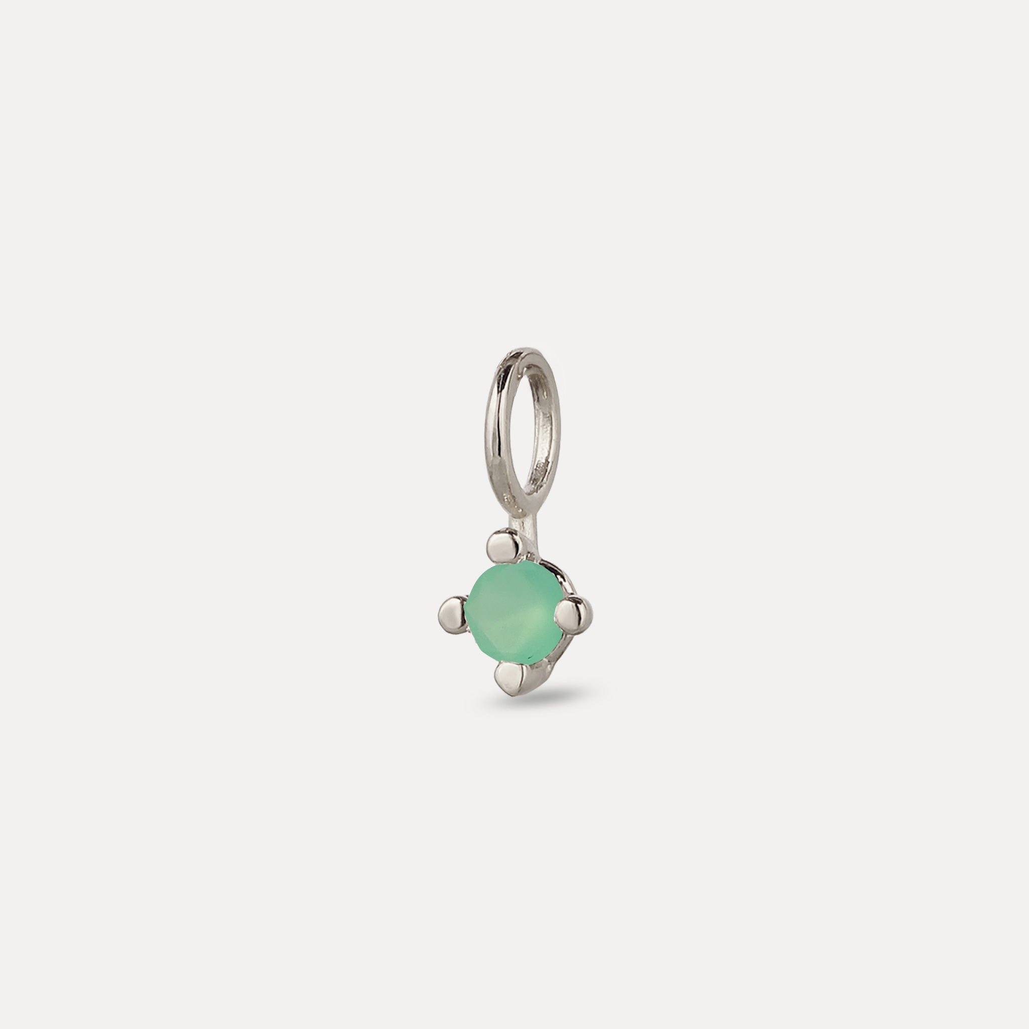 The Minimalist Birthstone Charm Pendant