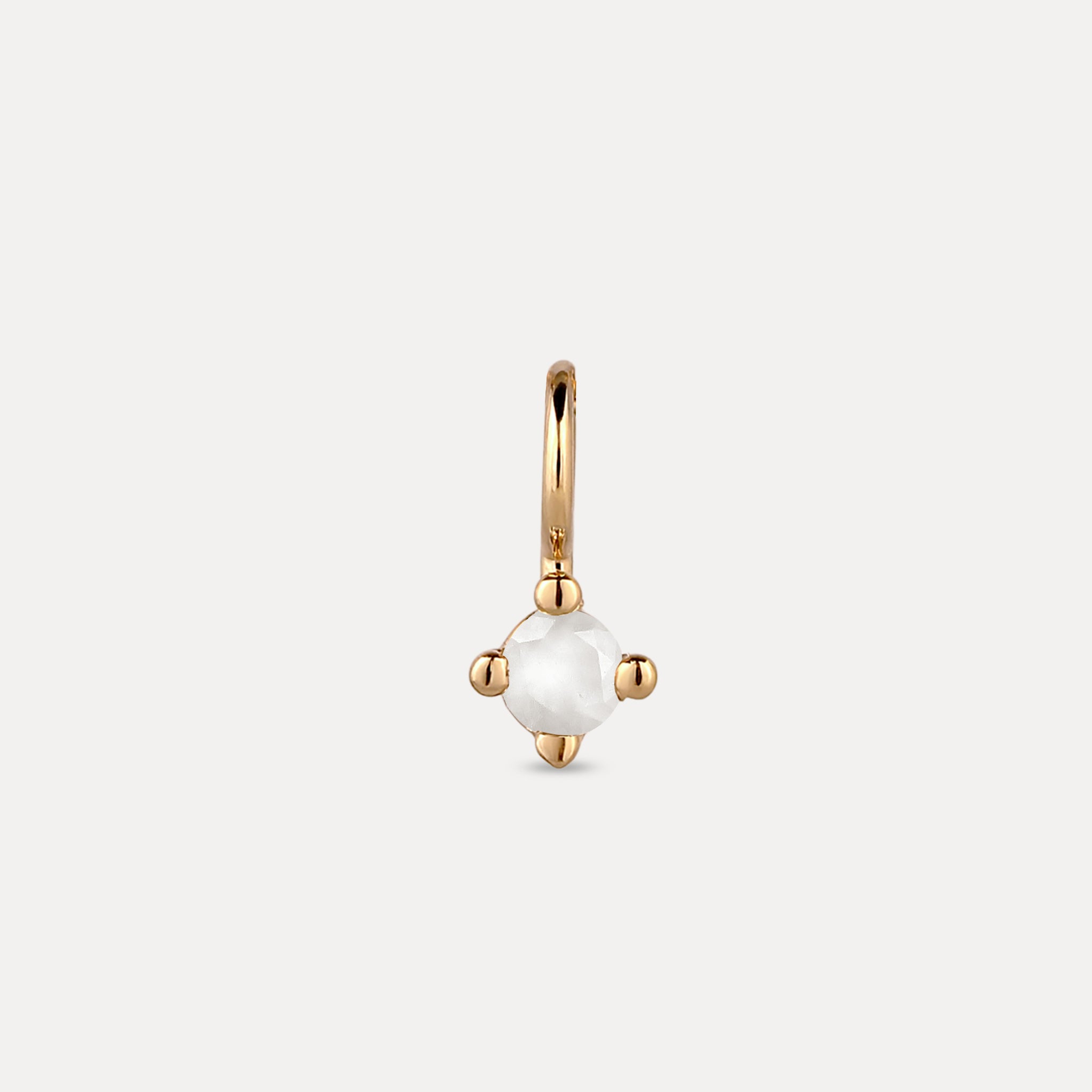 The Minimalist Birthstone Charm Pendant