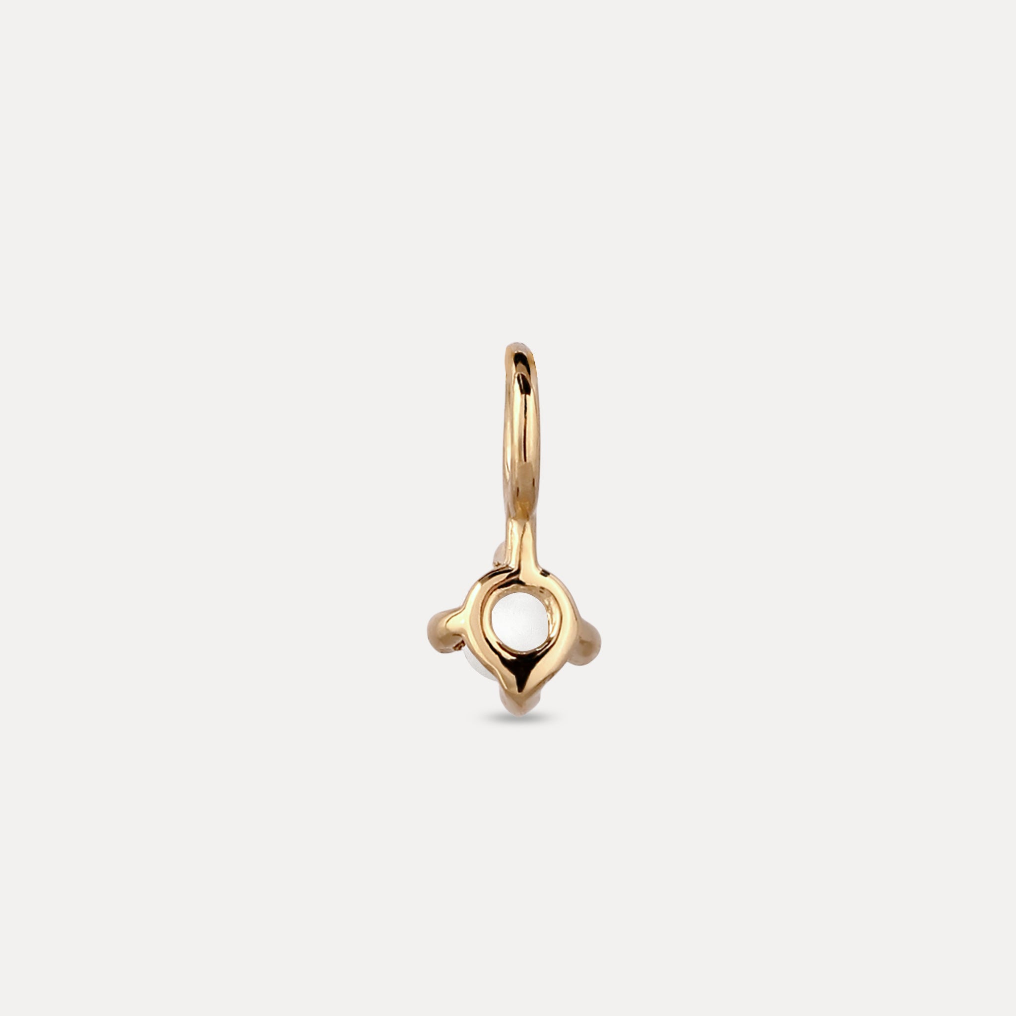 The Minimalist Birthstone Charm Pendant