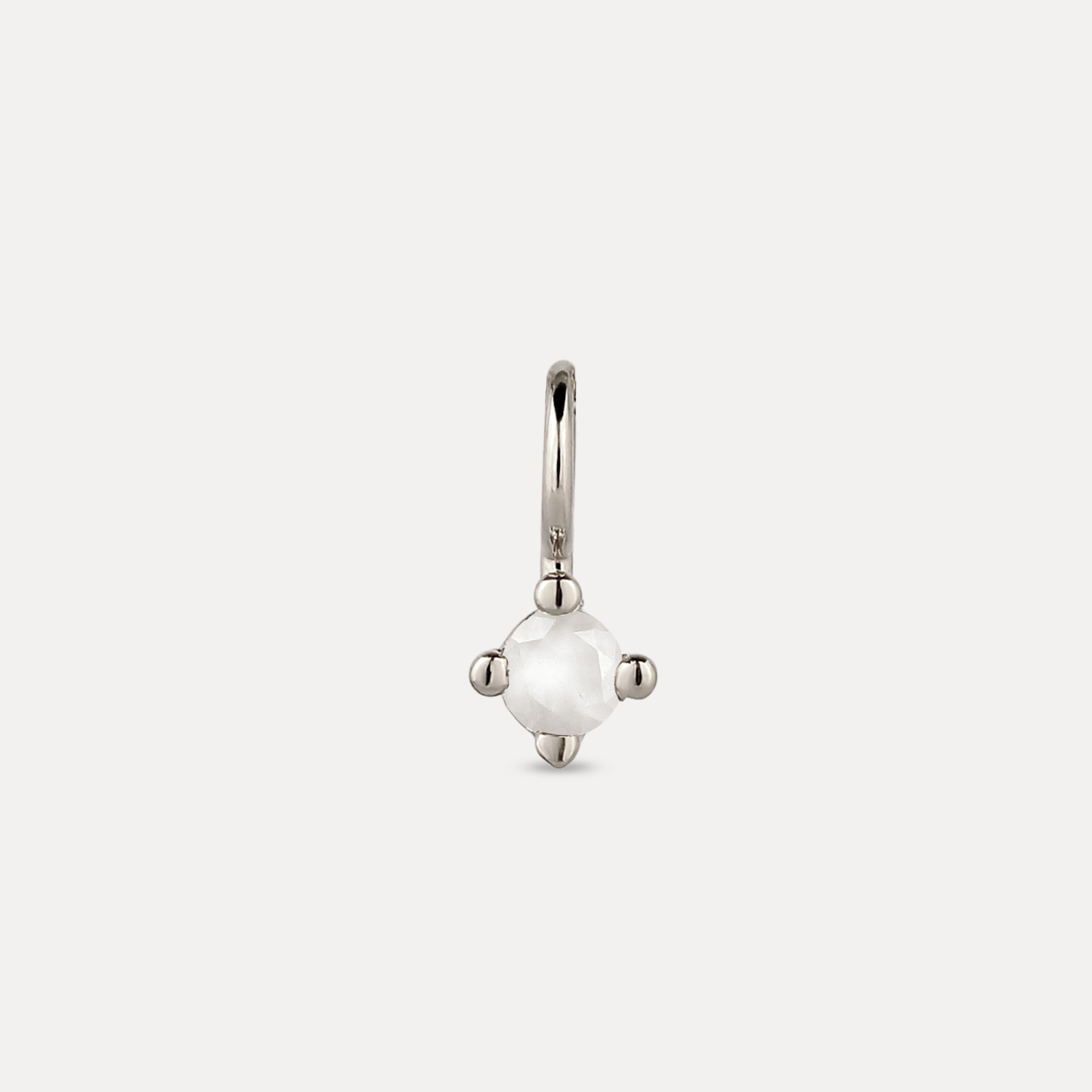 The Minimalist Birthstone Charm Pendant