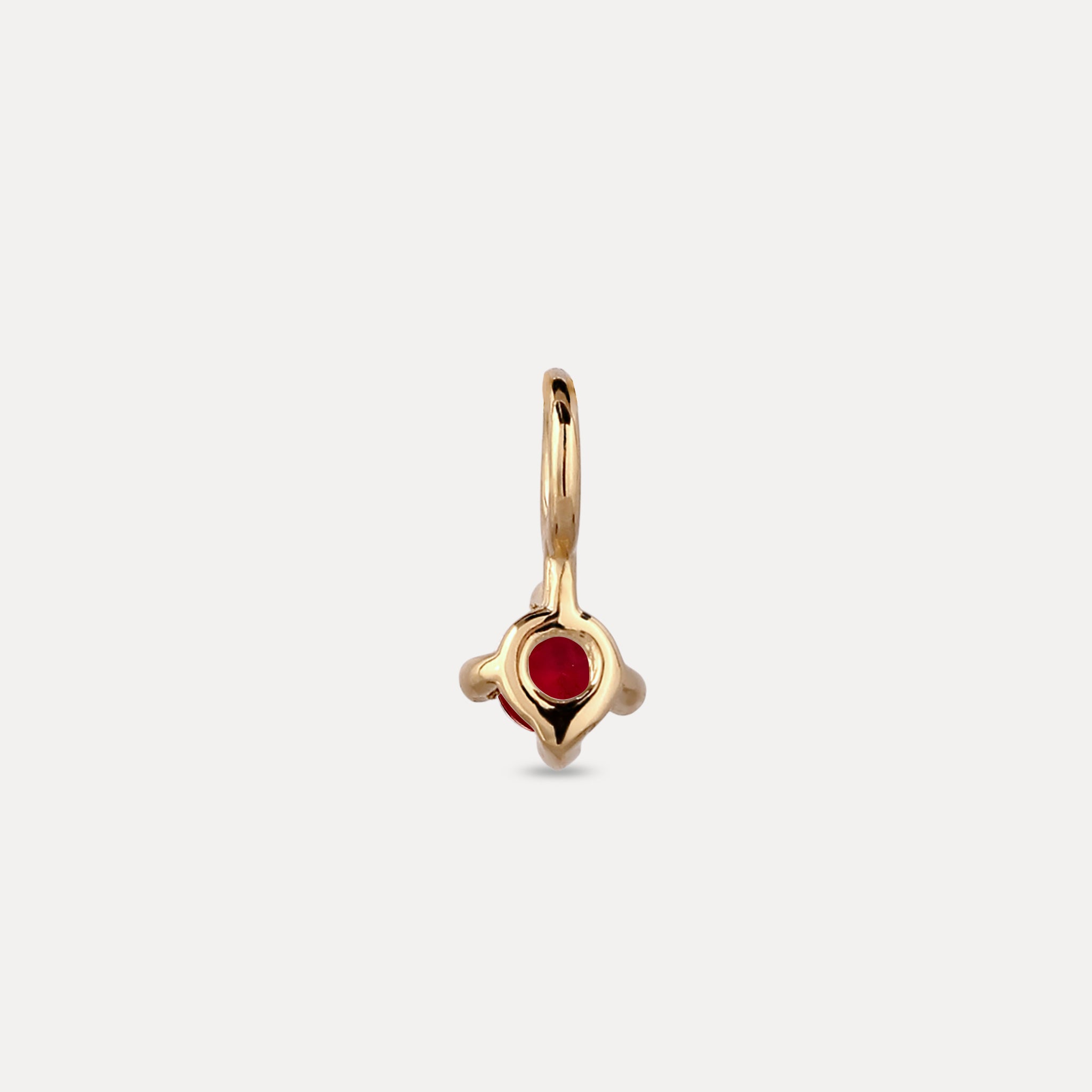 The Minimalist Birthstone Charm Pendant