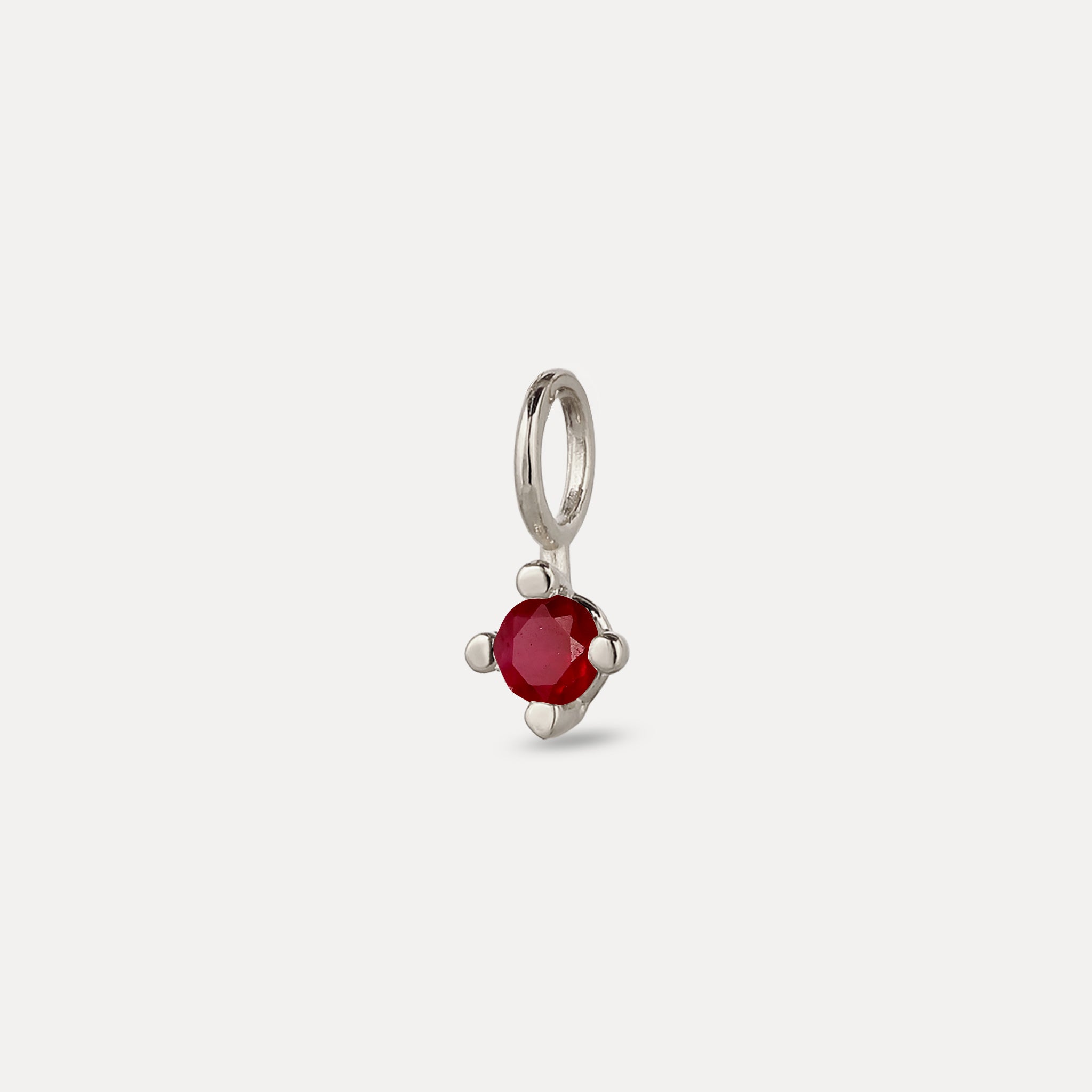 The Minimalist Birthstone Charm Pendant