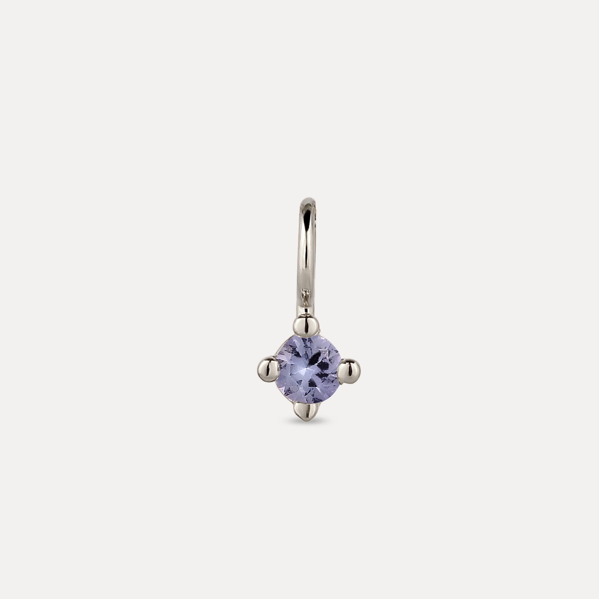 The Minimalist Birthstone Charm Pendant