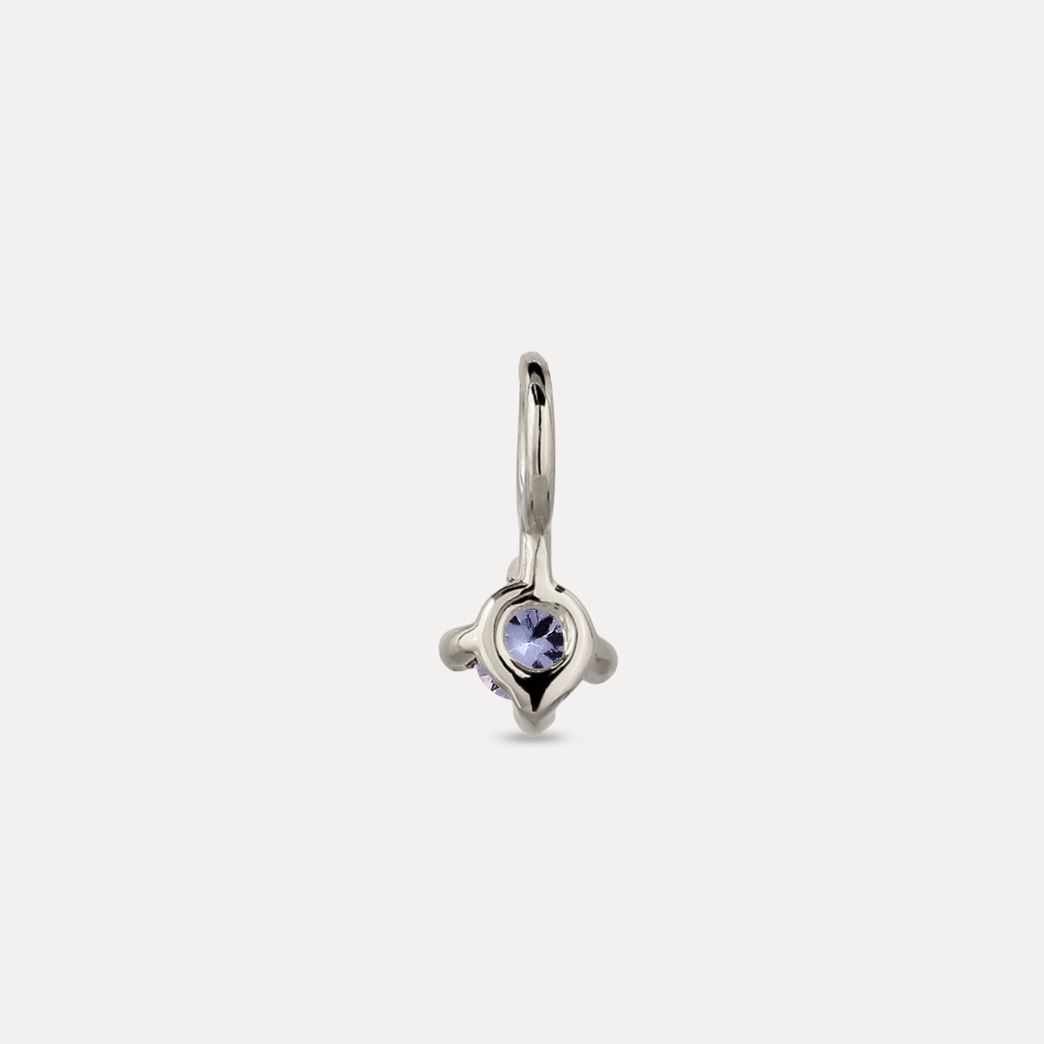 The Minimalist Birthstone Charm Pendant