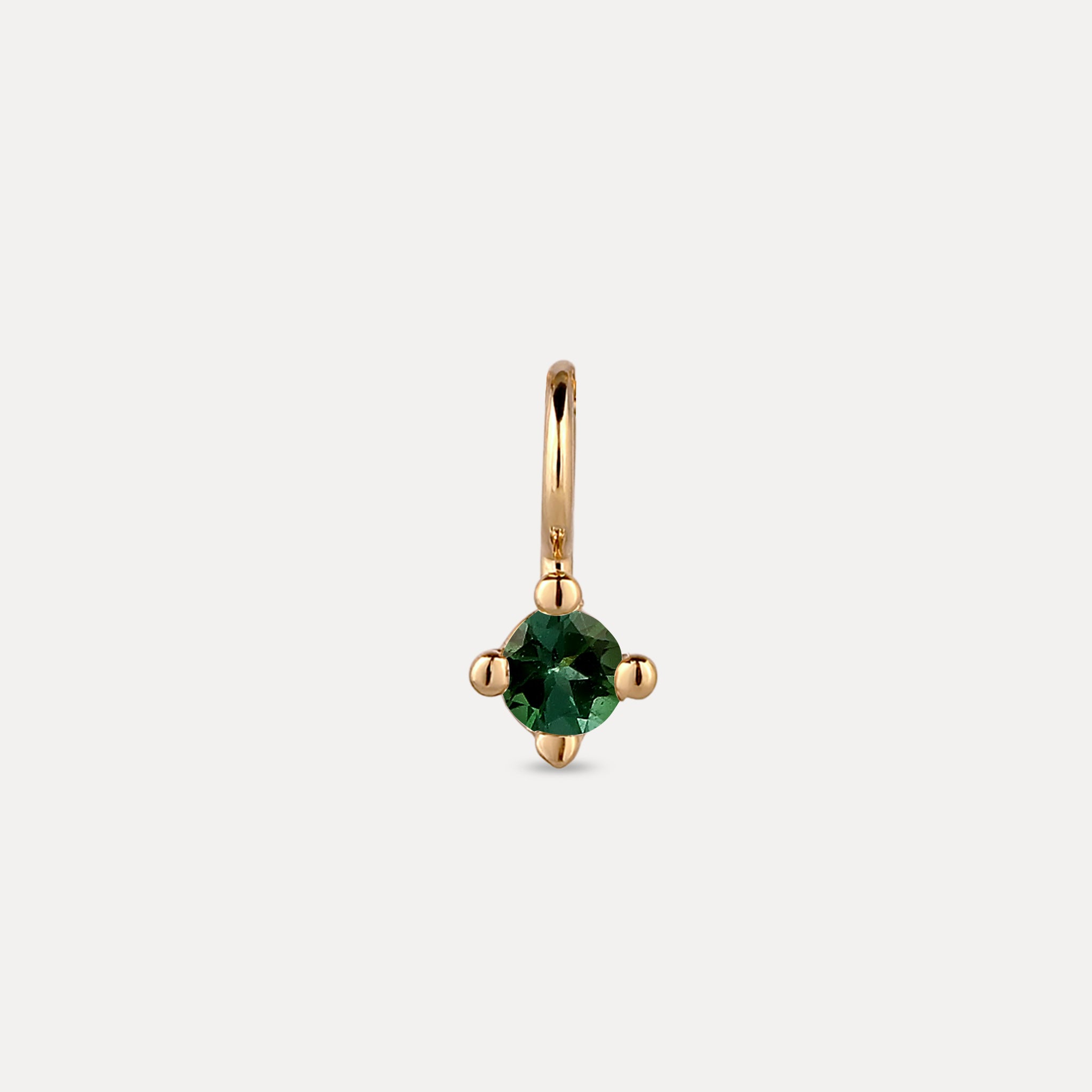 The Minimalist Birthstone Charm Pendant