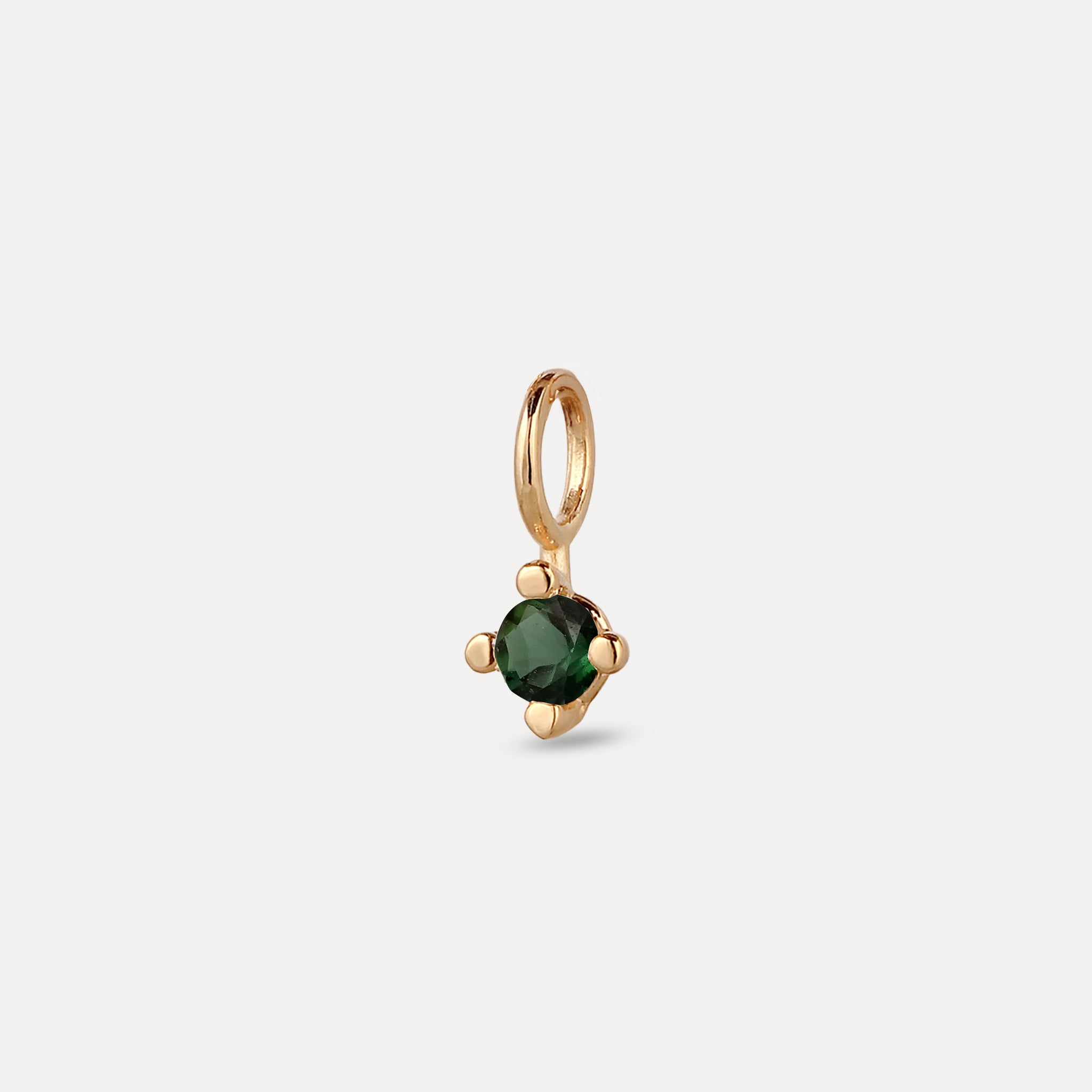 The Minimalist Birthstone Charm Pendant
