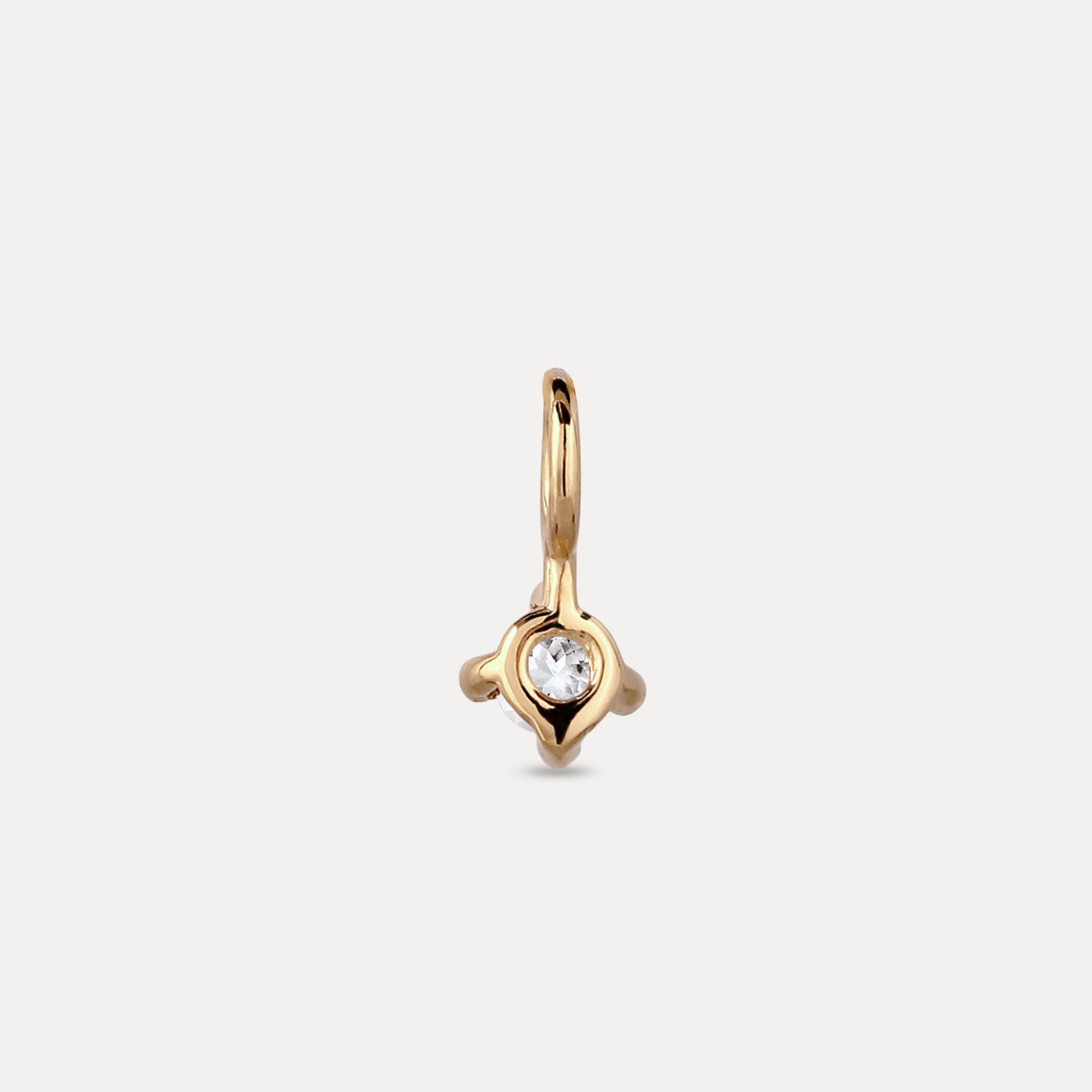 The Minimalist Birthstone Charm Pendant