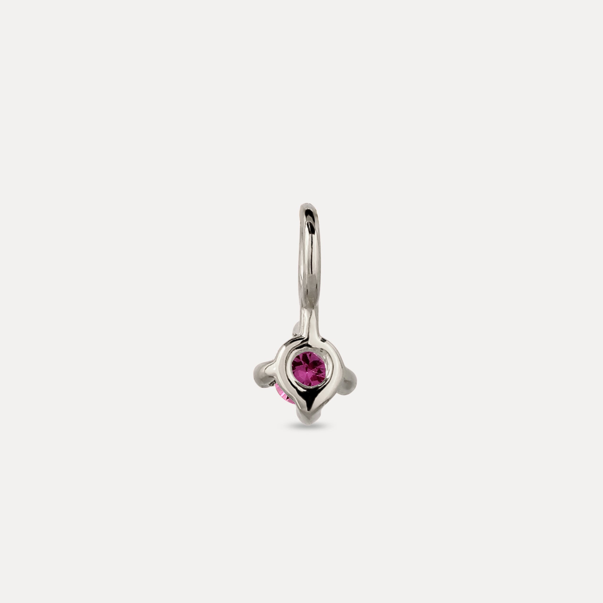 The Minimalist Birthstone Charm Pendant
