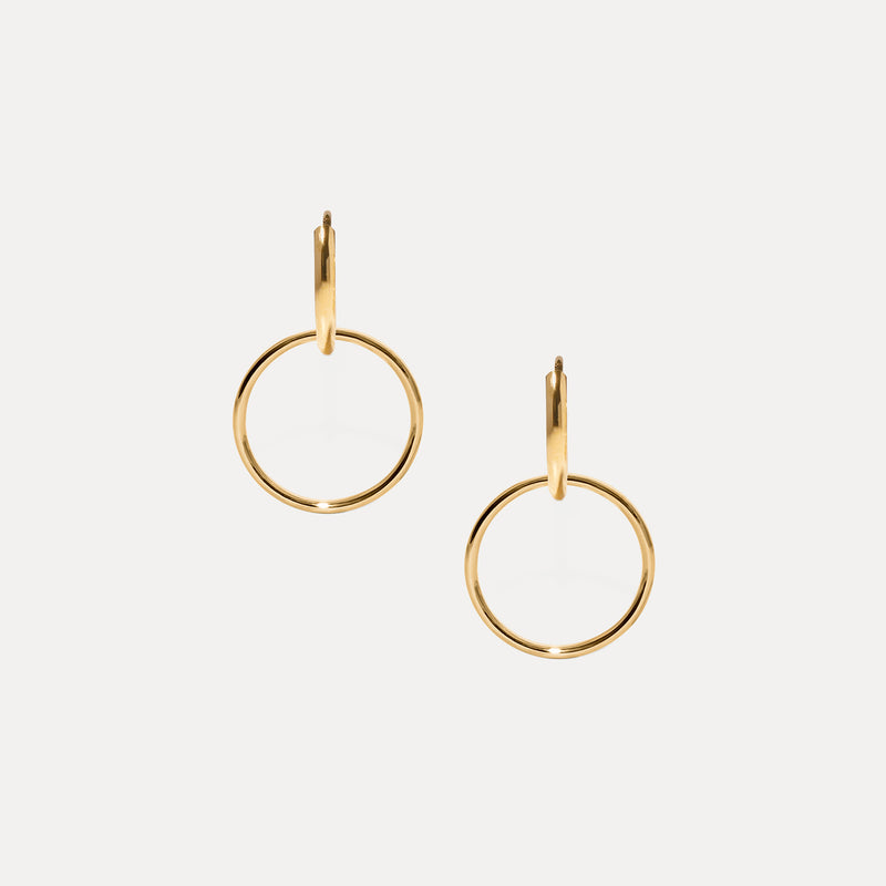 Basic Double Hoops