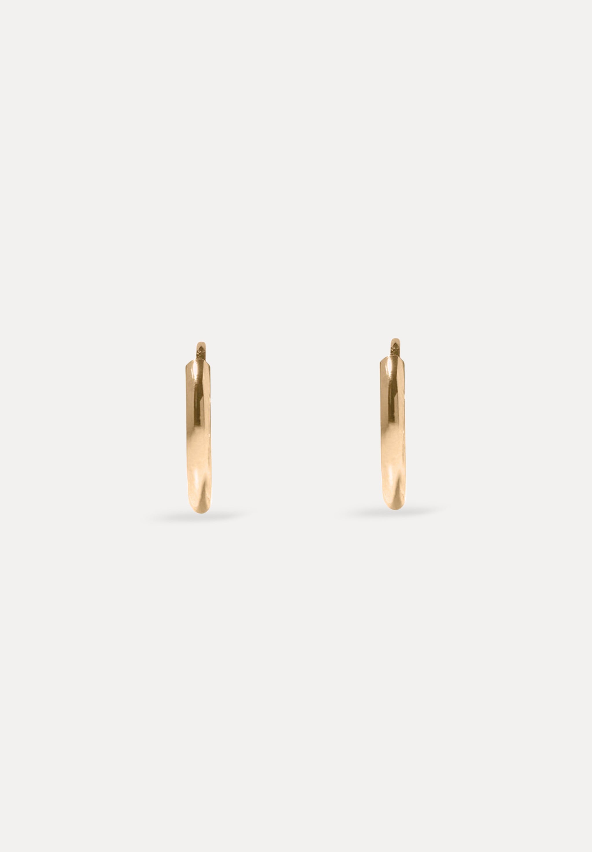 Basic Hoop Earrings | 14k Gold