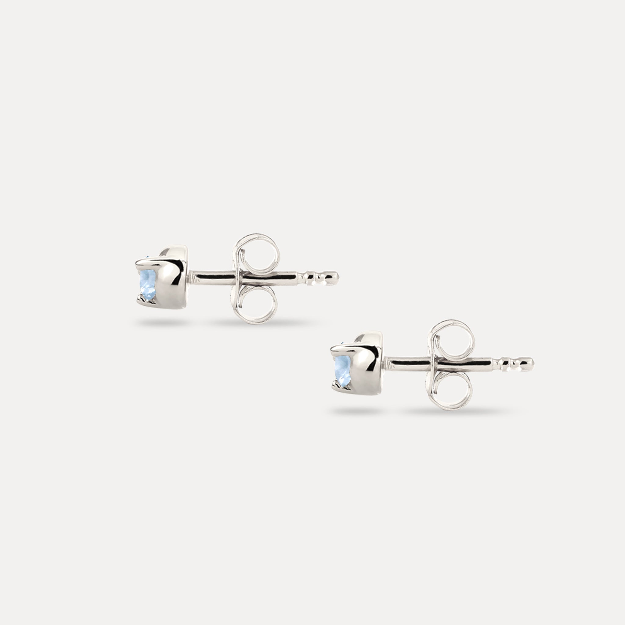 Mini Birthstone Stud Earrings
