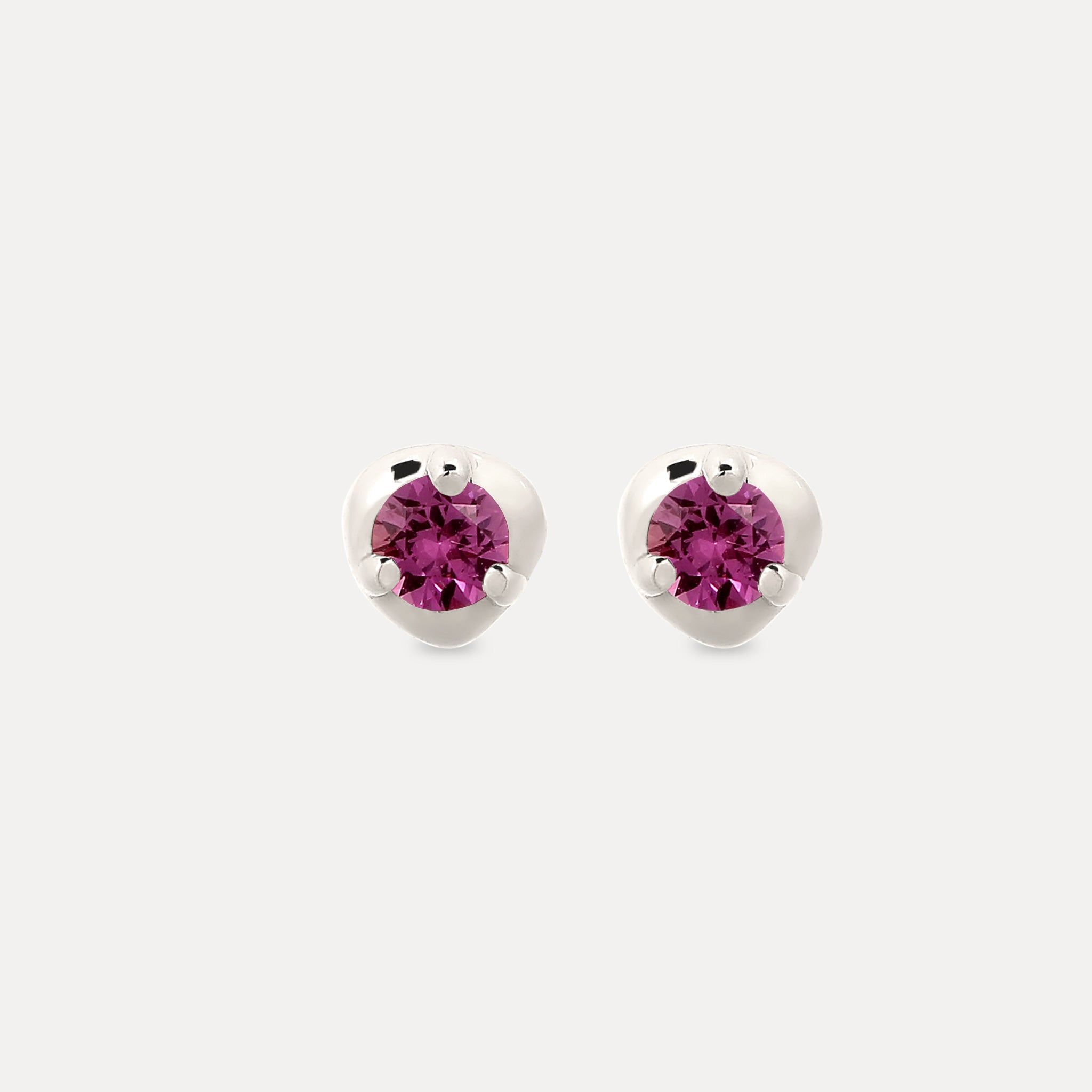Mini Birthstone Stud Earrings