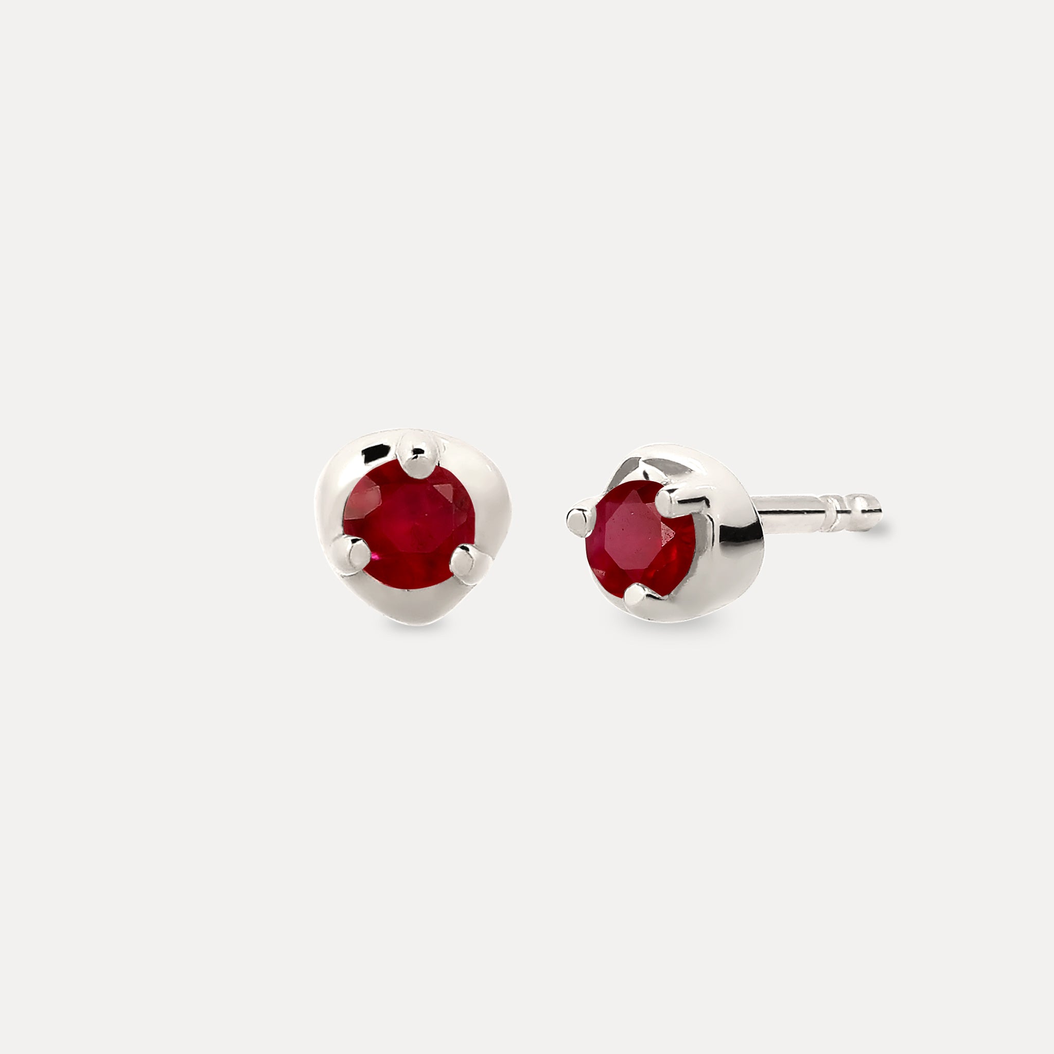 Mini Birthstone Stud Earrings