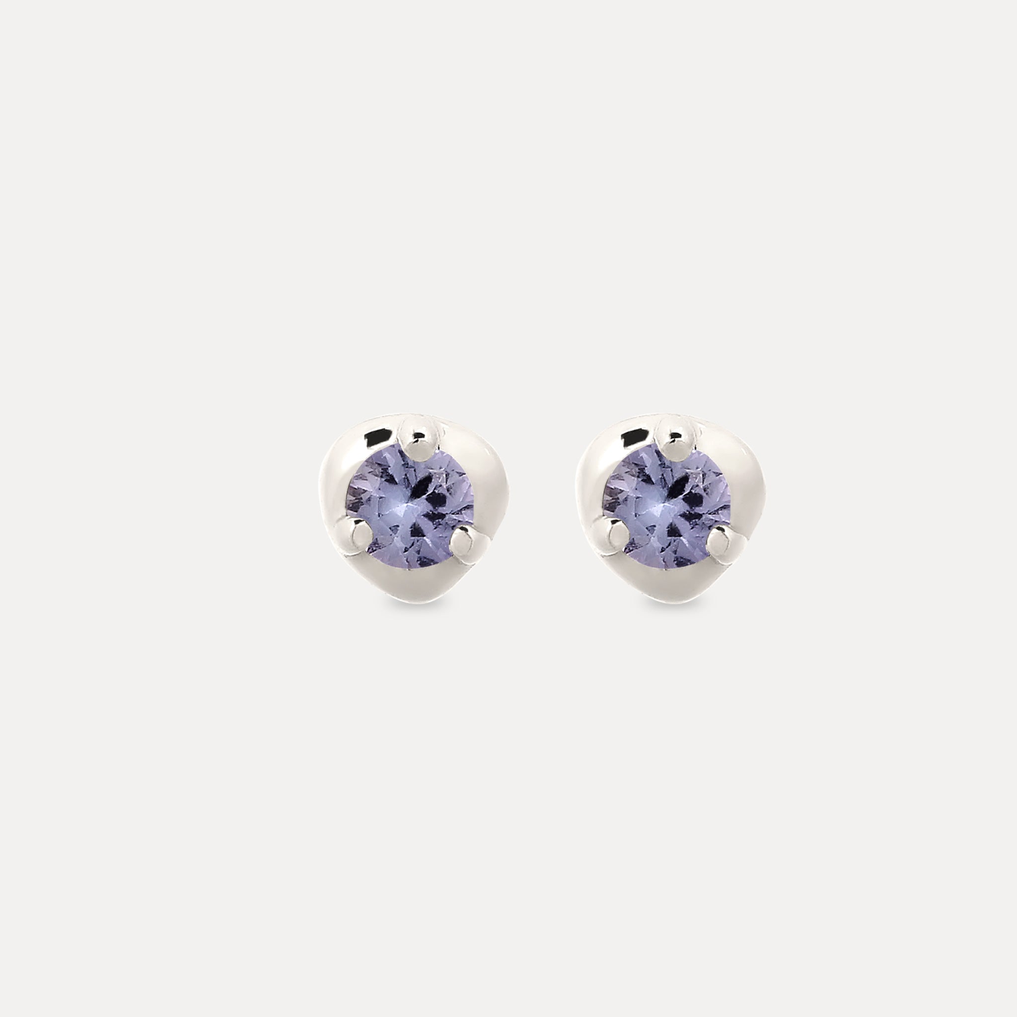 Mini Birthstone Stud Earrings