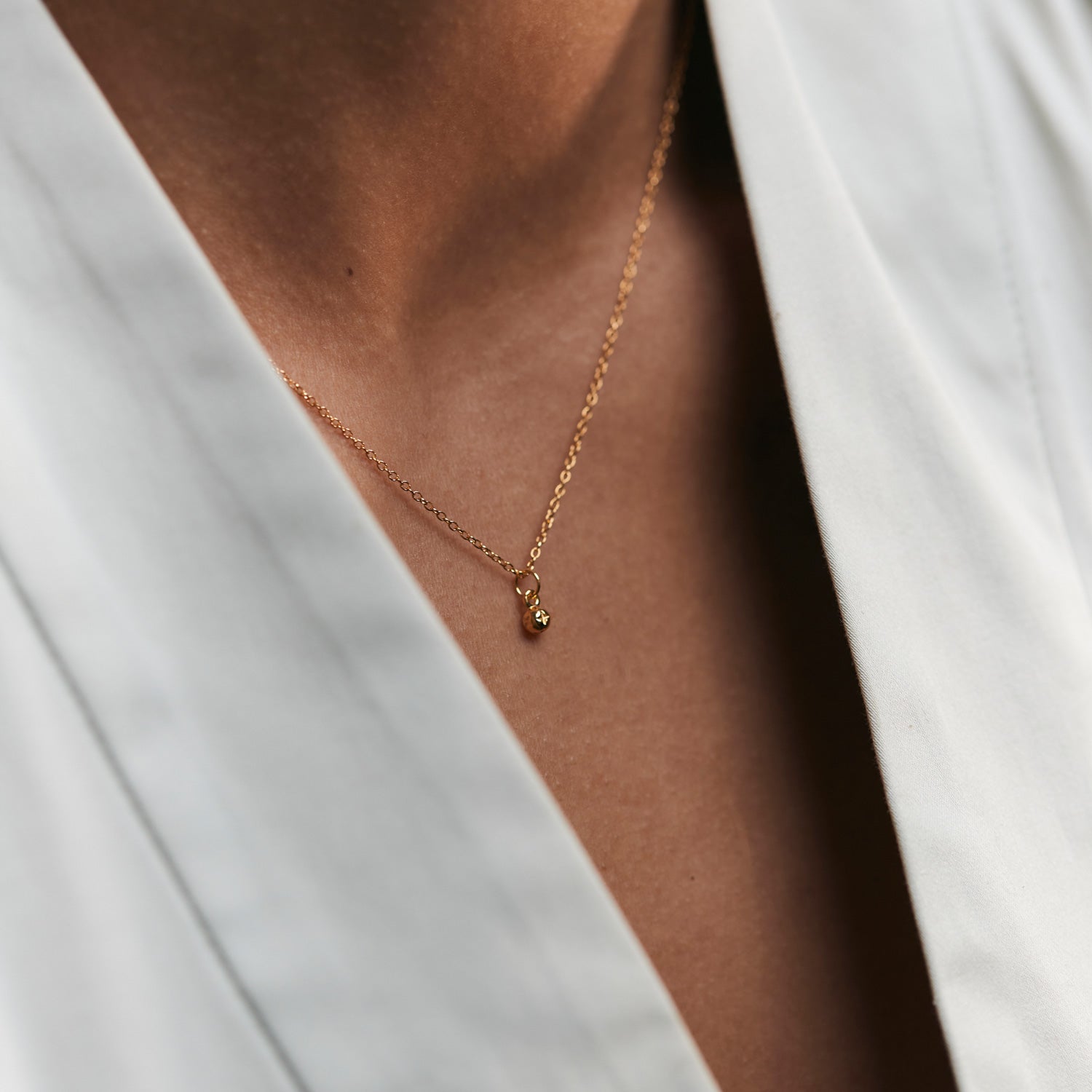 Babe Kette 14k Massivgold