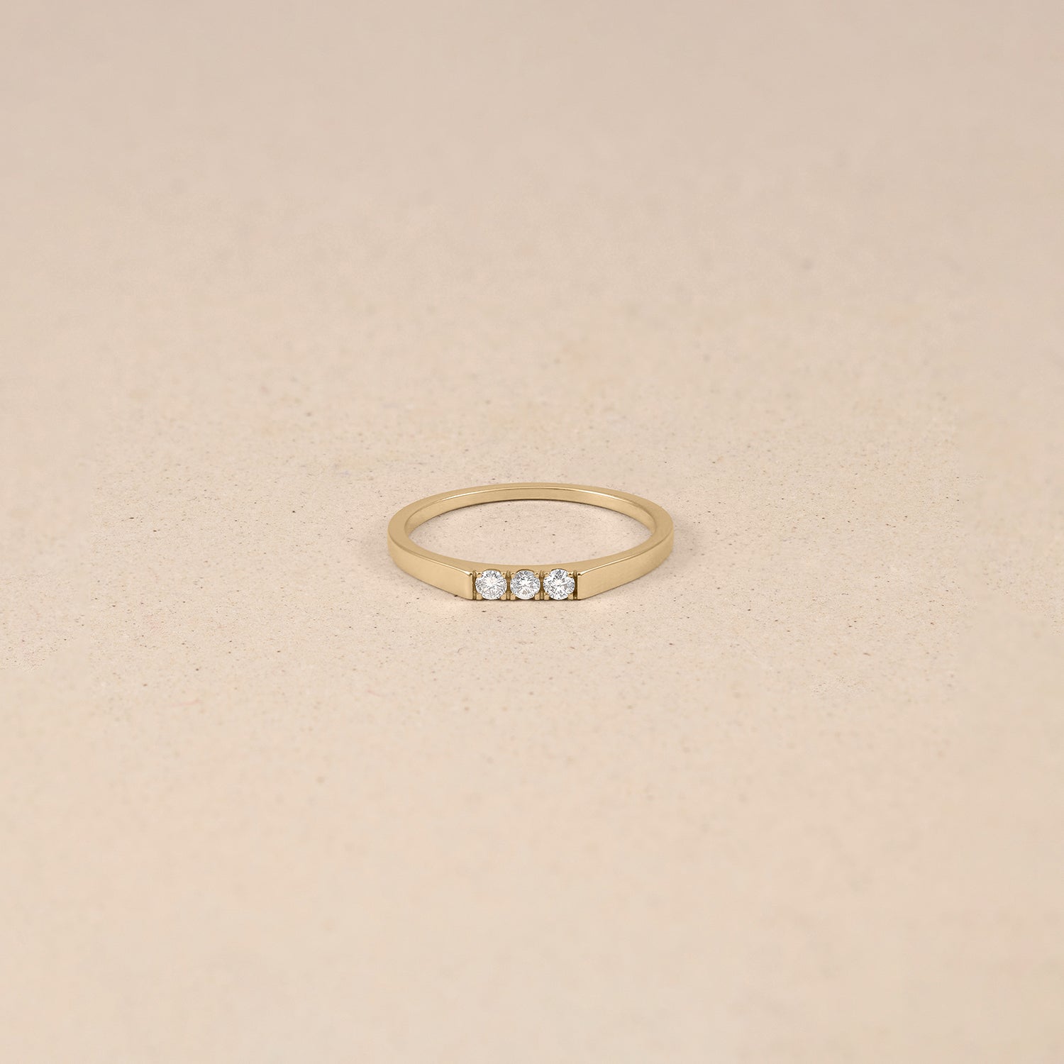 Pavé Bar Ring Diamond