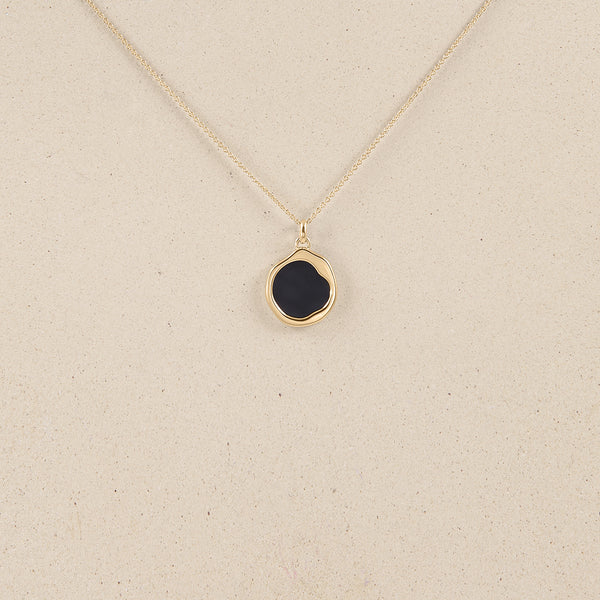 Organic Necklace Onyx 