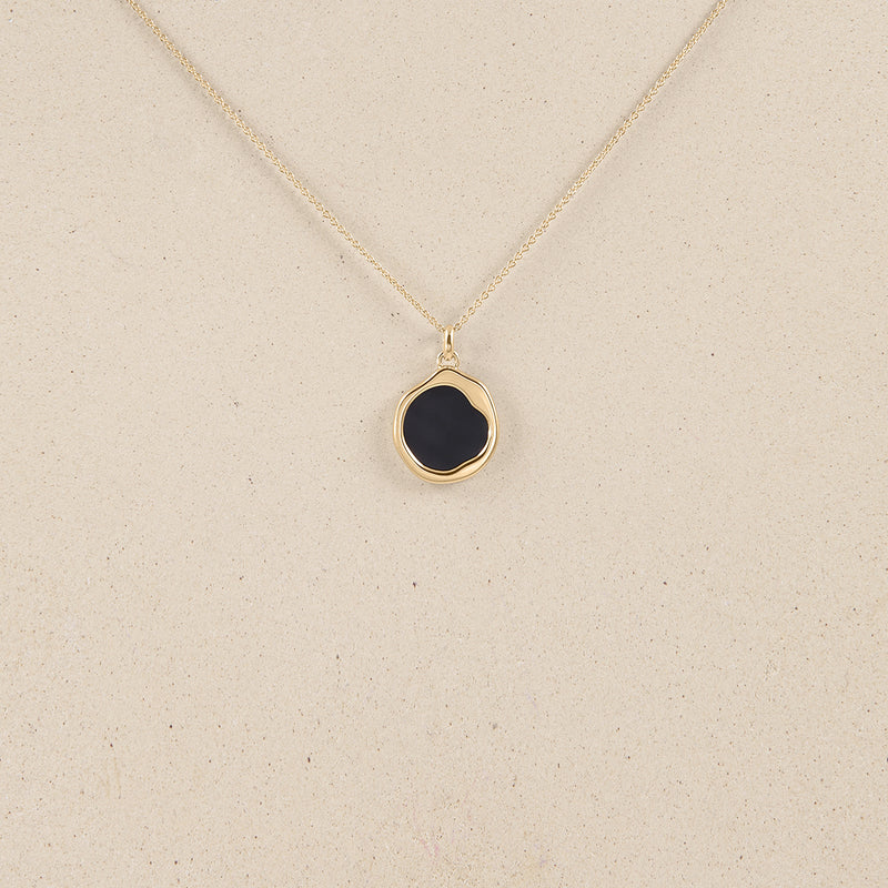Organic Necklace Onyx 