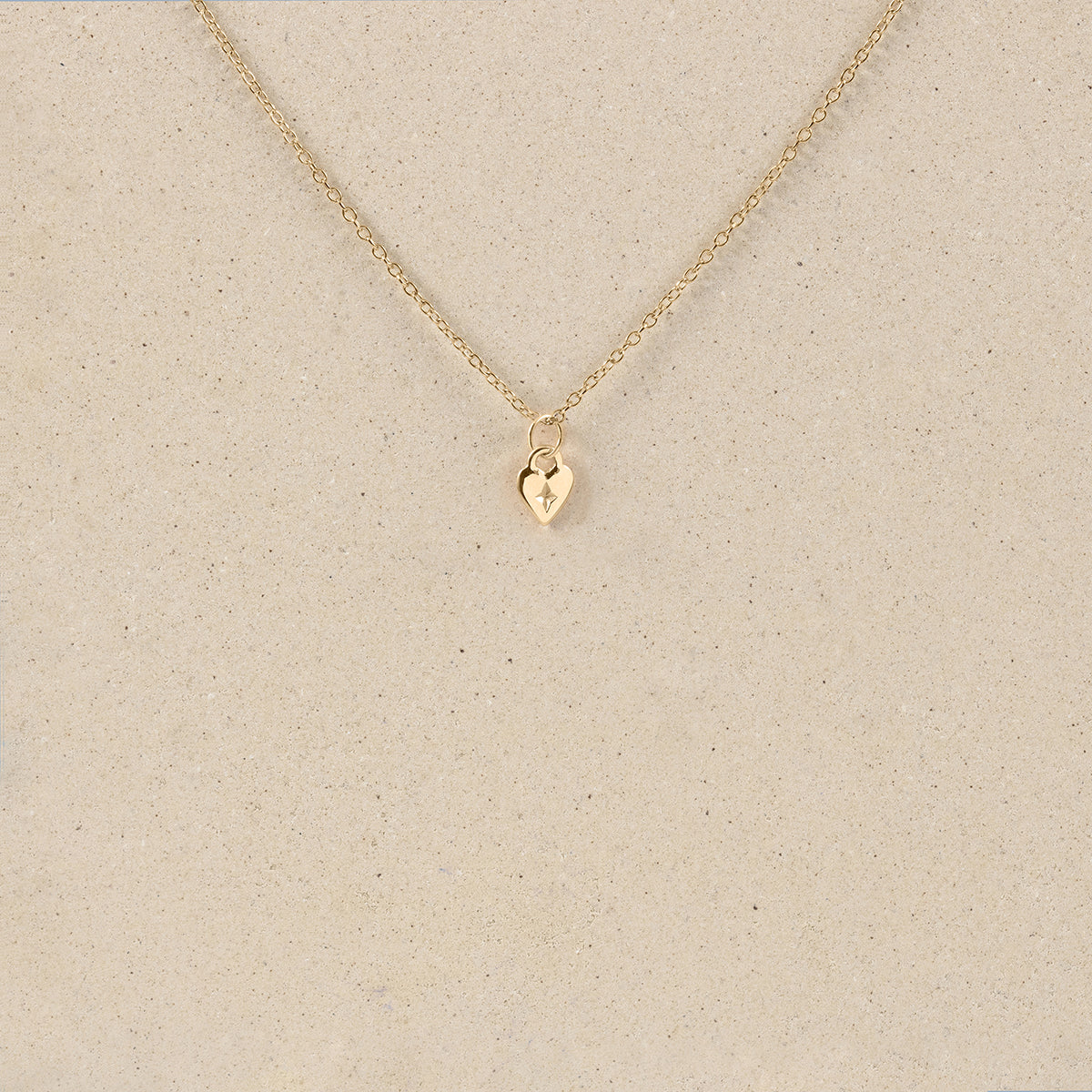 Gold Heart Necklace