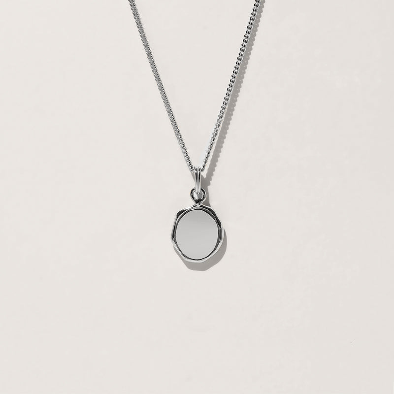 Engravable Seal Necklace