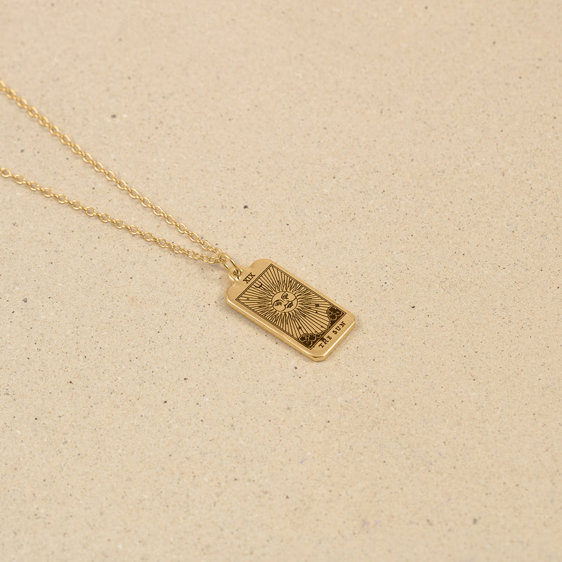 The Sun Tarot Card Kette