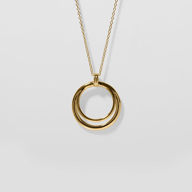 Duo Kette 14k Massivgold