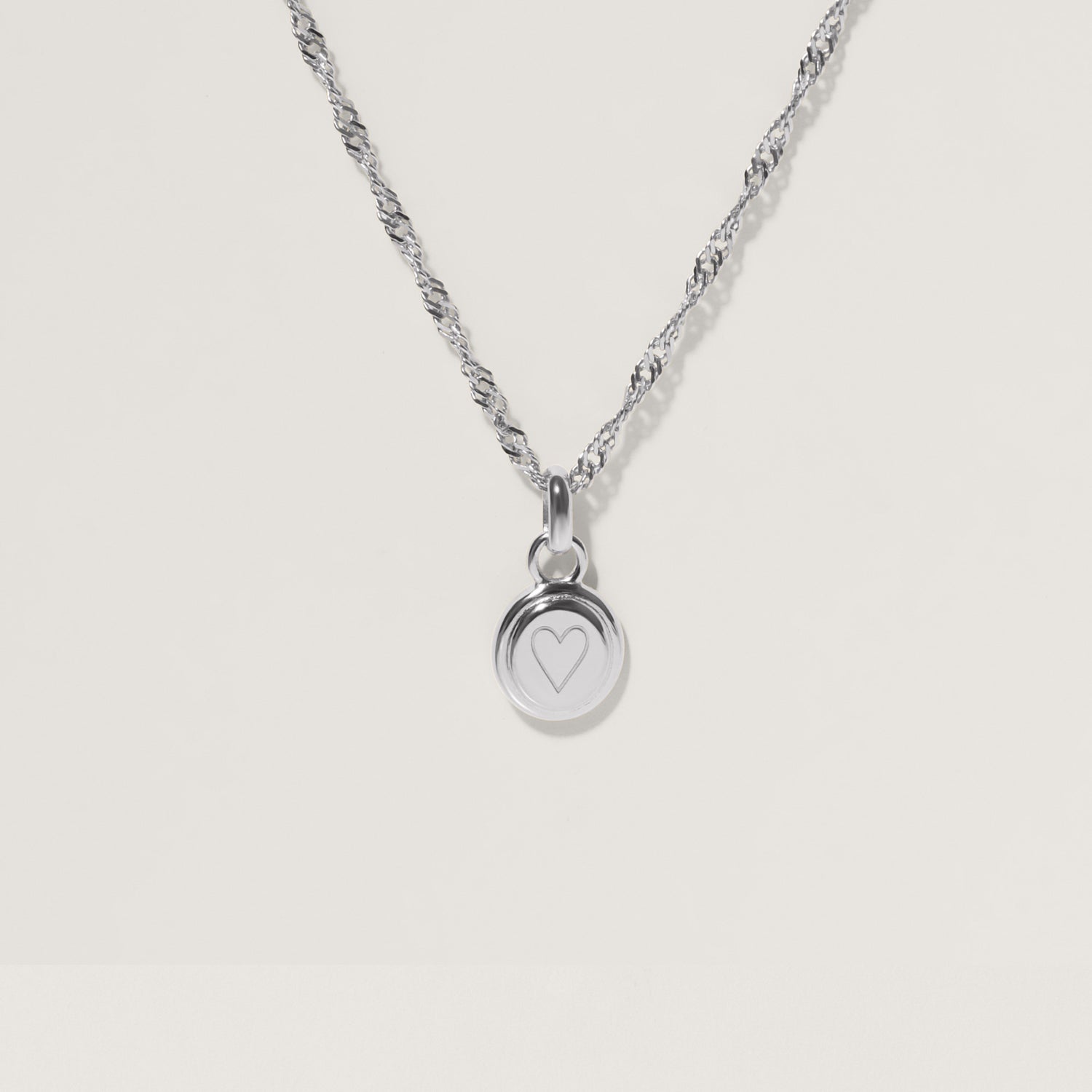 Engravable Emblem Necklace