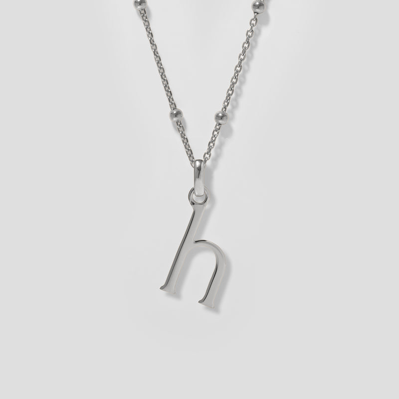 Initial Necklace Satellite Chain