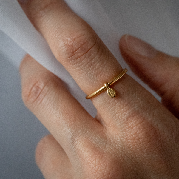 Love Letter Ring 14ct Solid Gold