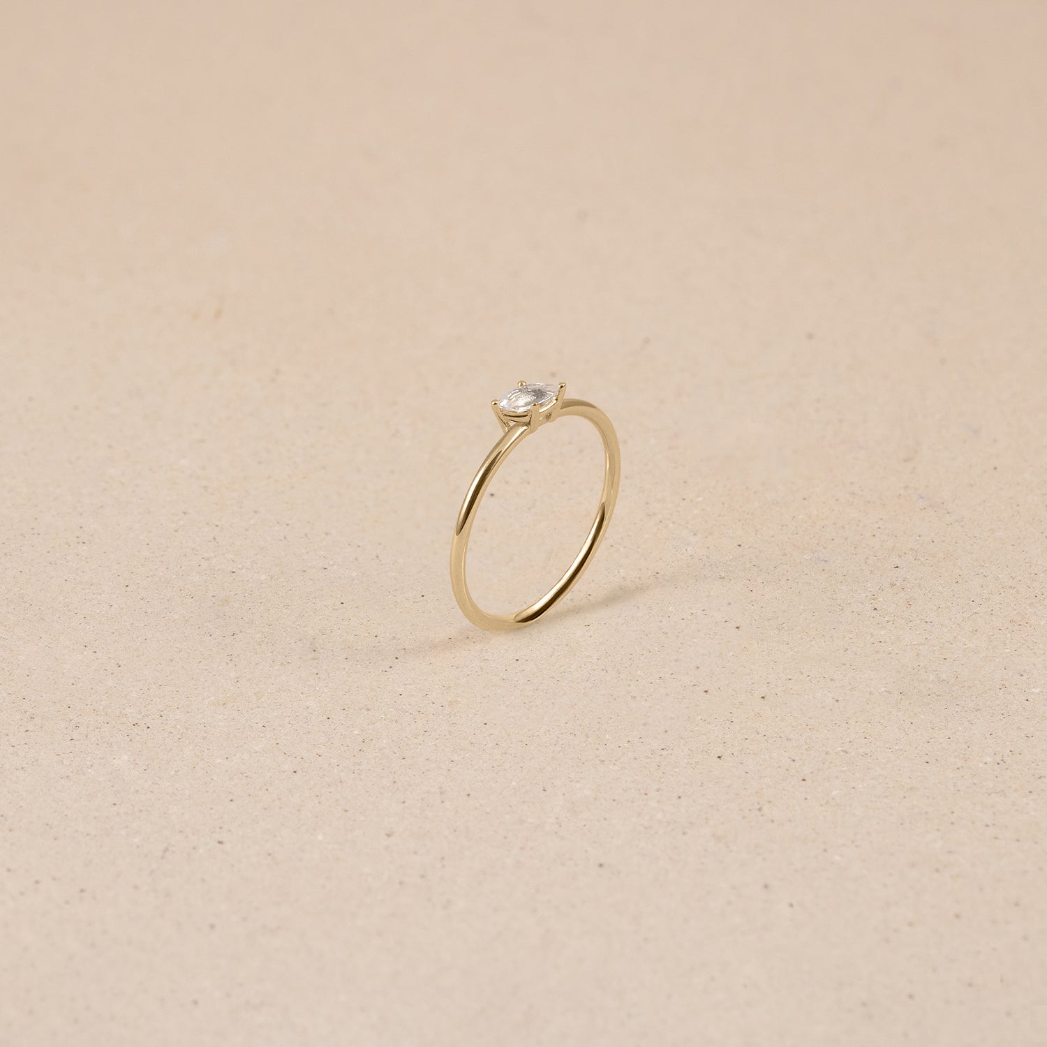 Navette Ring Moonstone