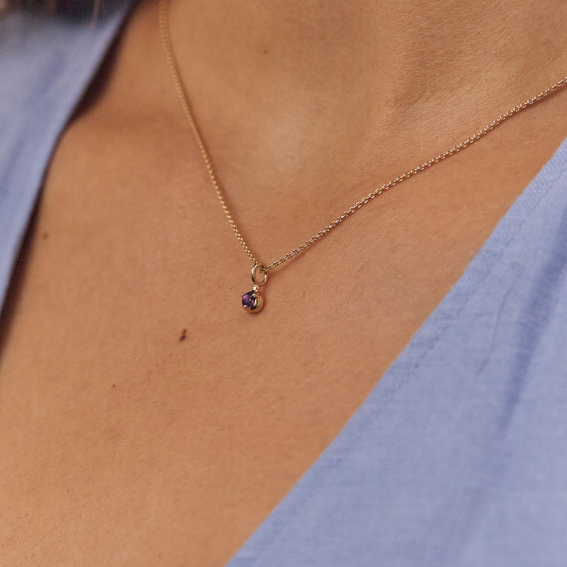 Mini Birthstone Pendant
