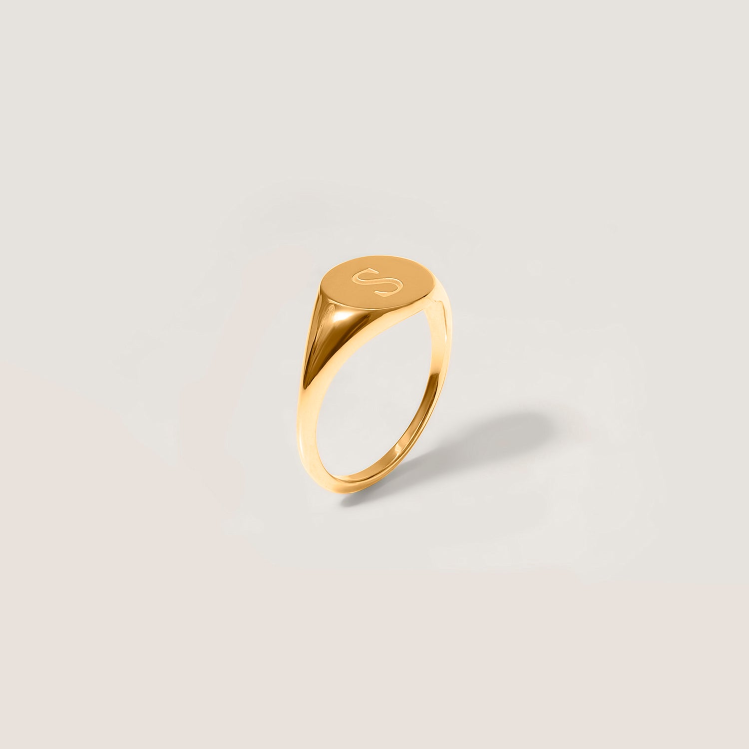 Engravable Pinky Signet Ring