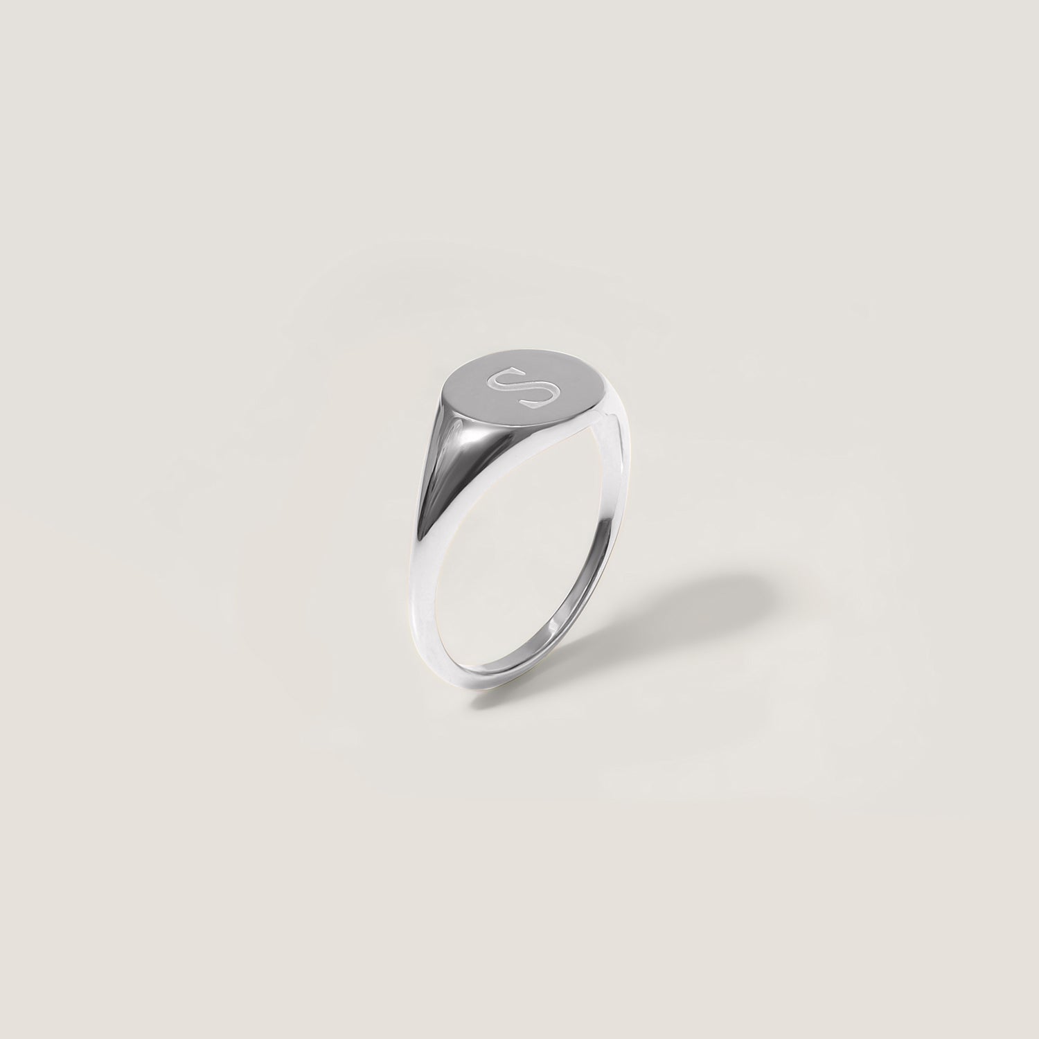 Engravable Pinky Signet Ring